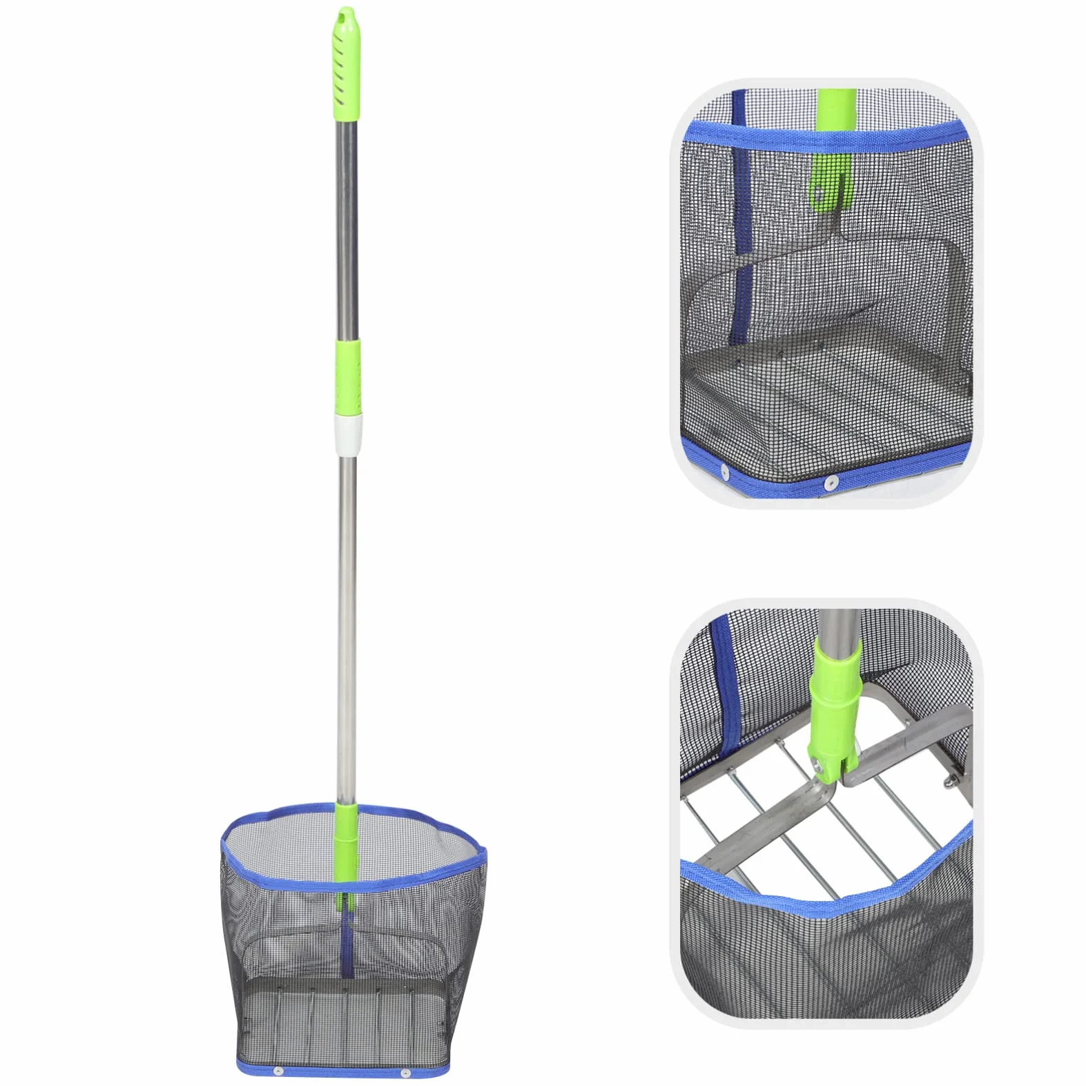 BESPORTBLE Pong Picker portátil Colector de Pelota de Tenis de Mesa Retriever Up Bolsa de Malla Equipo de Entrenamiento
