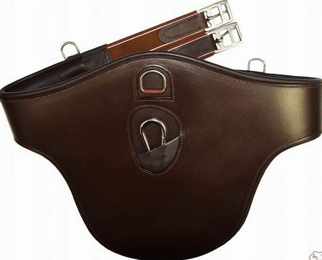 HKM Cincha Salto Marrón 140