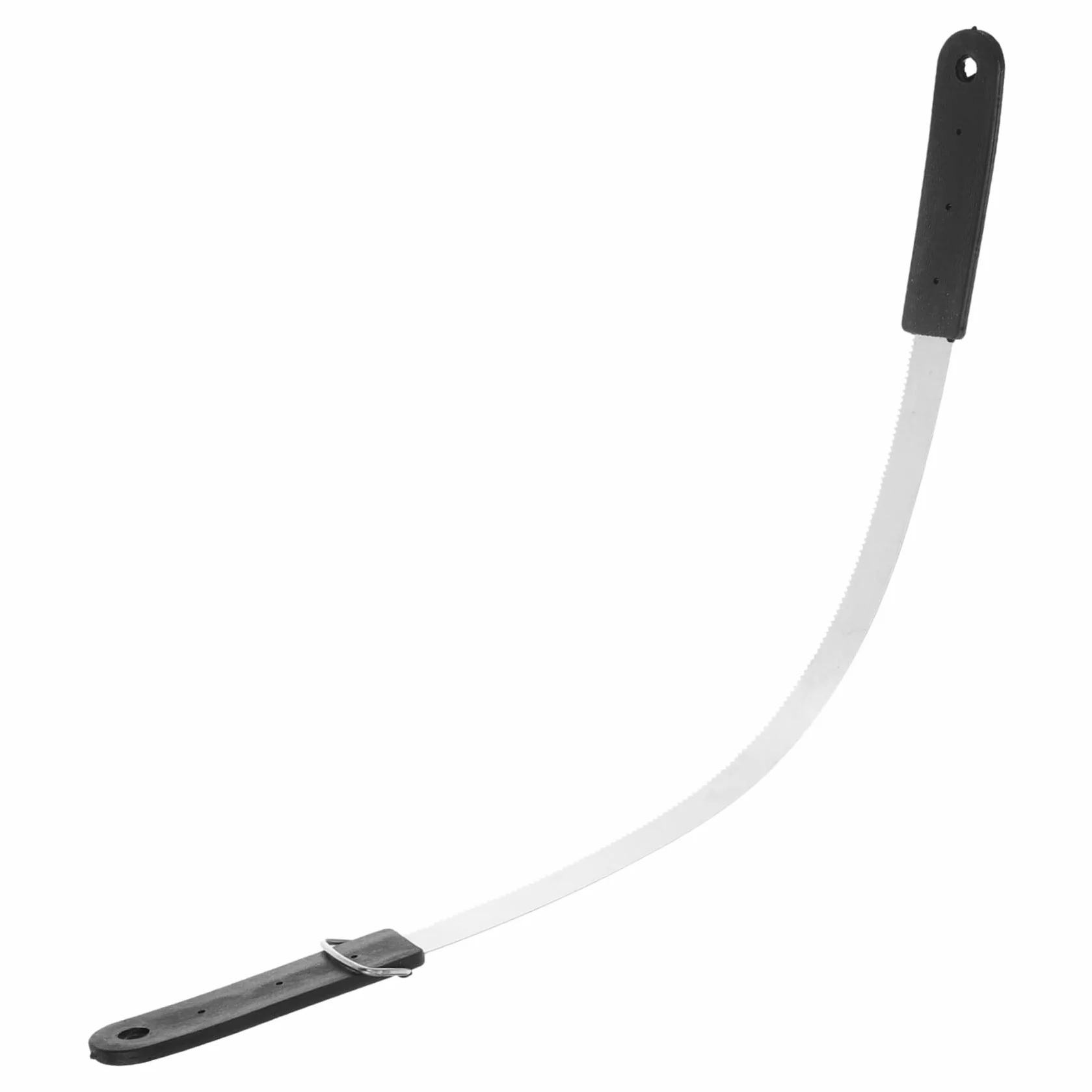 Cepillo de Pelo de Caballo con Raspador de Acero Inoxidable 11.81x3.74x0.59 Pulgadas