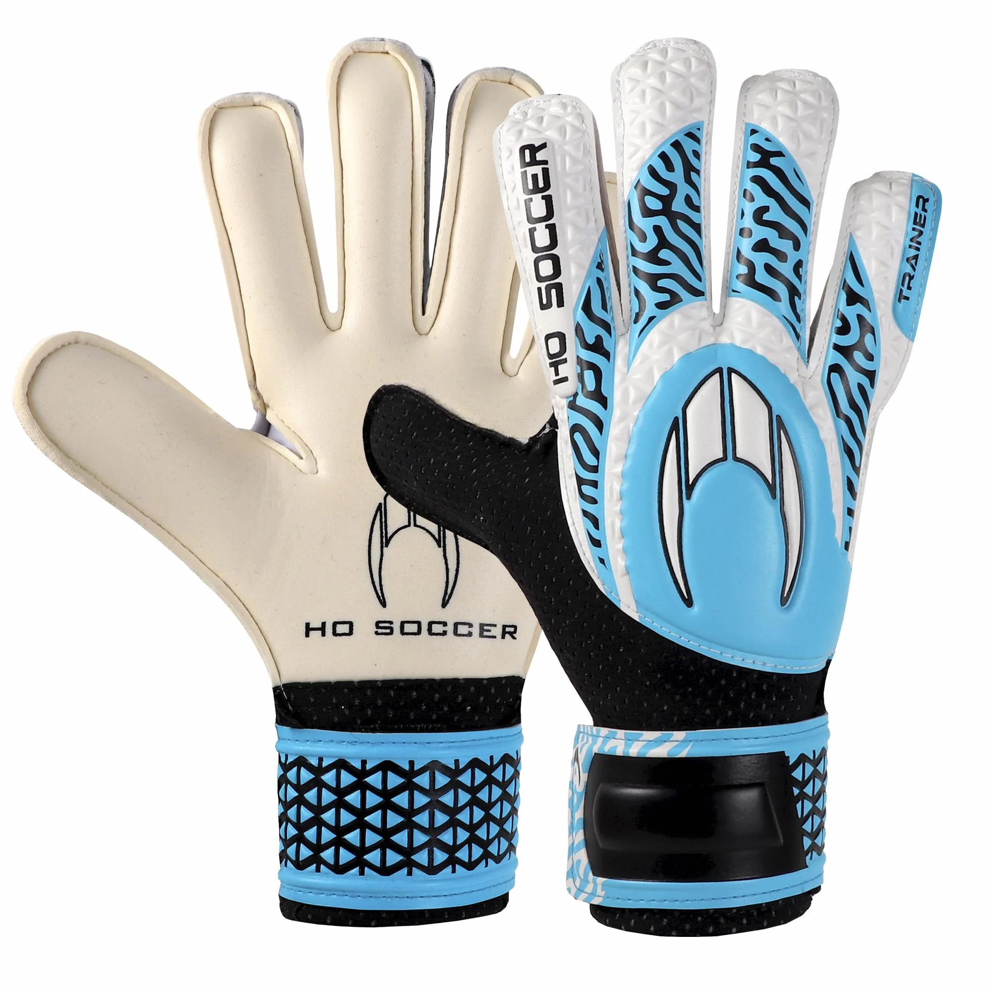 Ho Soccer Trainer Arena Blue Guantes de Portero Azul/Negro