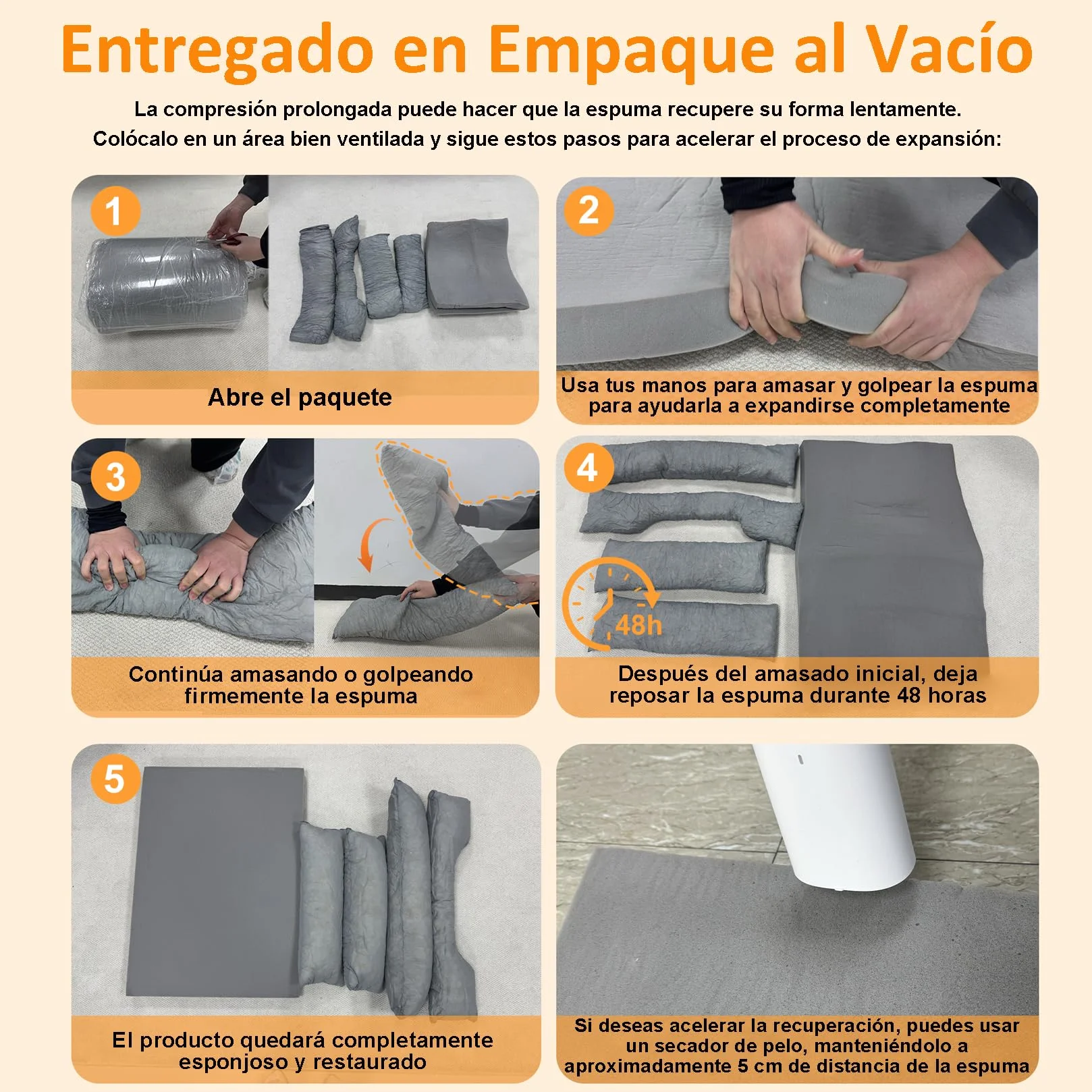 BingoPaw Cama Perro Ortopédica Extra Grande 105x75x21cm, Sofá Perro con Funda Desenfundable y Lavable, Colchon Perro con Superficie Impermeable y Fondo Antideslizante, Beige, XL