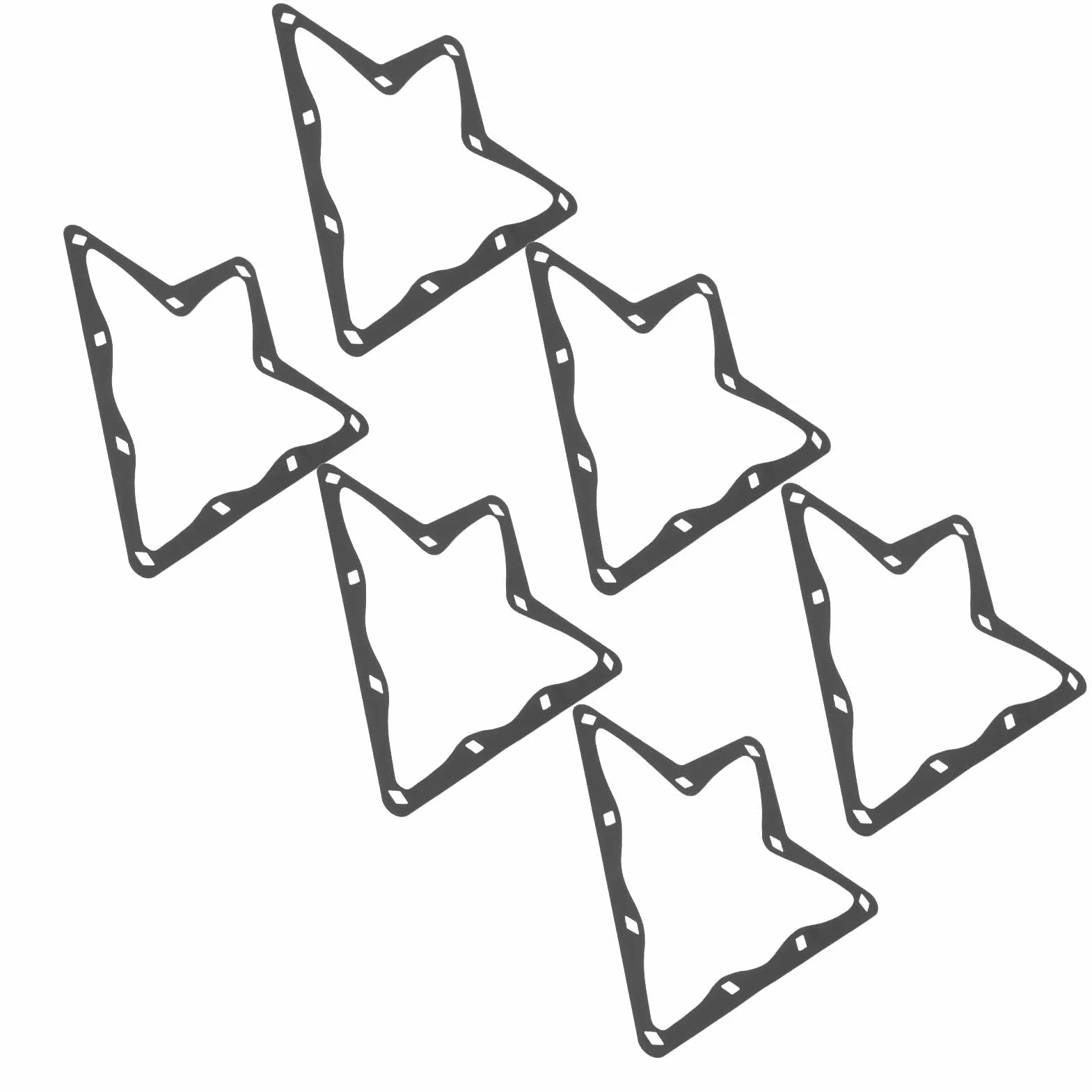 HERCHR Billiard Ball Rack, 6-Piece Triangular Pool Ball Rack Magic Sheet Support