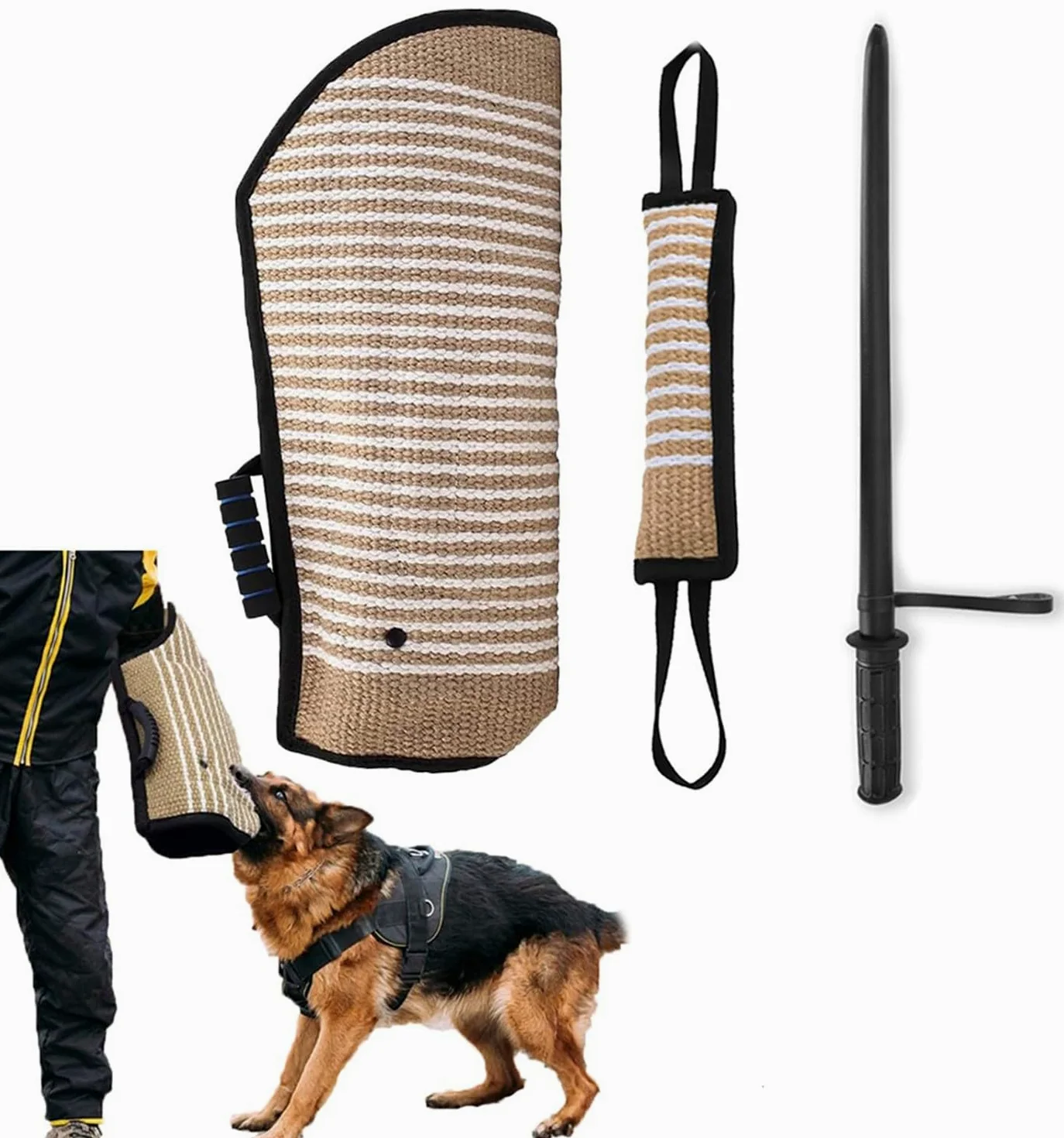 Adiestramiento para Mordeduras De Perro Manga Mordedora para Perros Mangas De Entrenamiento para Perros para Equipo De Adiestramiento Profesional para Adiestrar, Morder, Inter