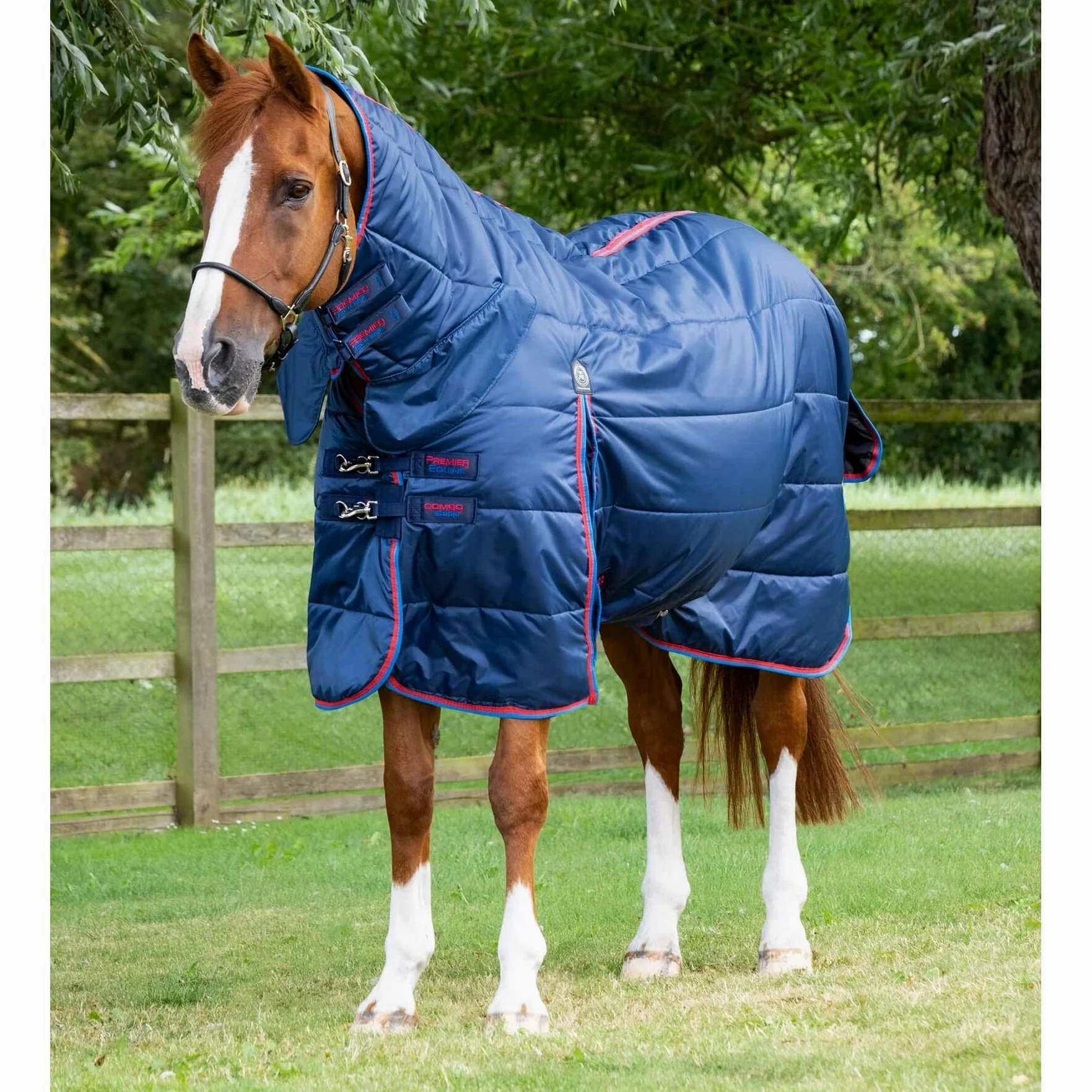 Premier Equine Manta de cuadra con cubrecuellos 200 g