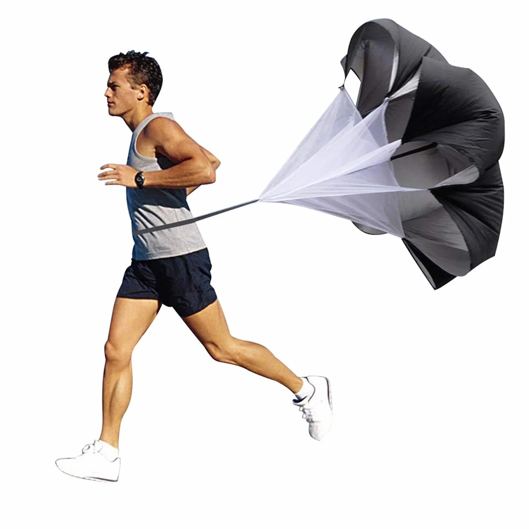 Physport de 56 pulgadas paracaídas de resistencia para entrenamiento de velocidad