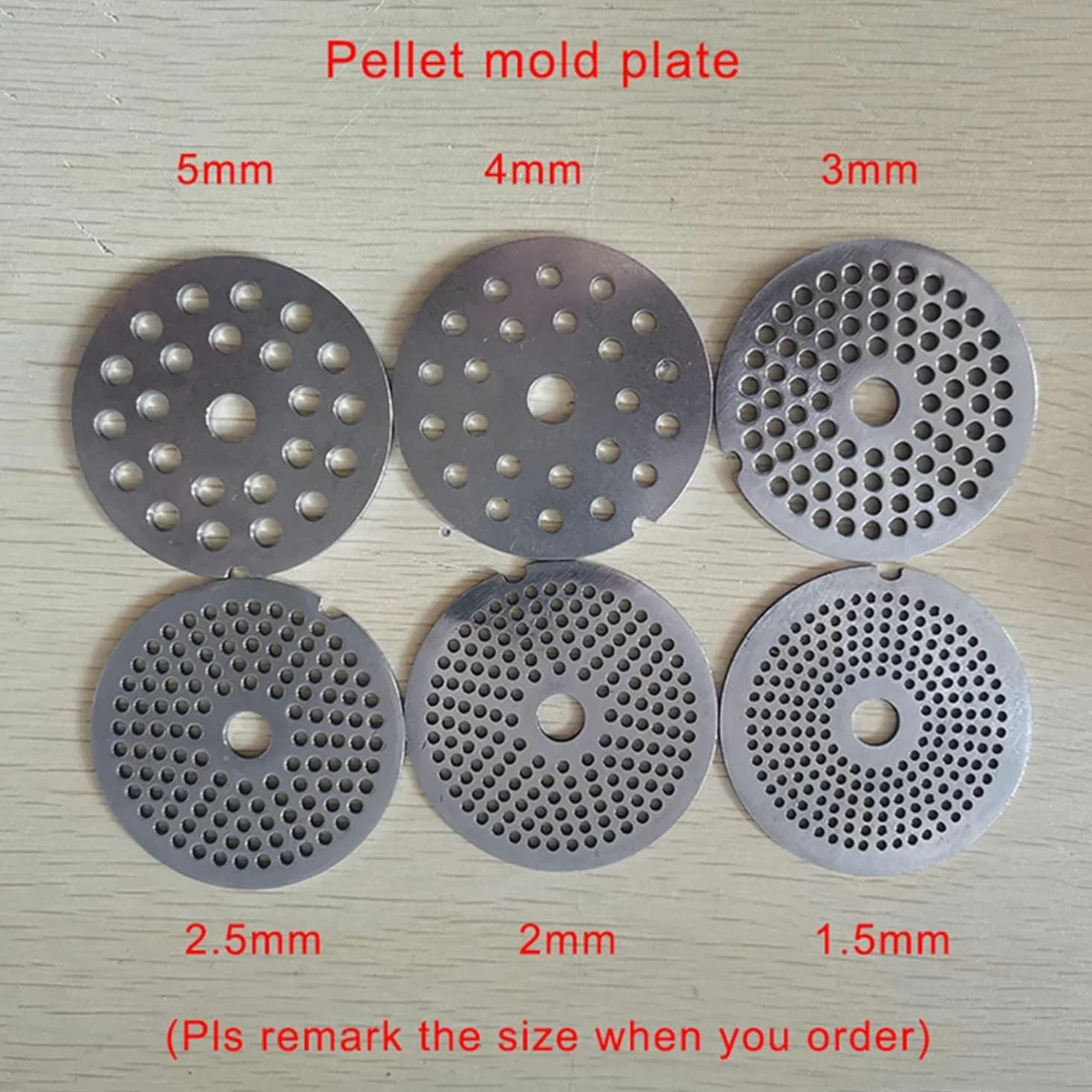Máquina manual de pellets de alimentos para mascotas con múltiples moldes para piensos caseros de peces, pájaros, gatos y perros