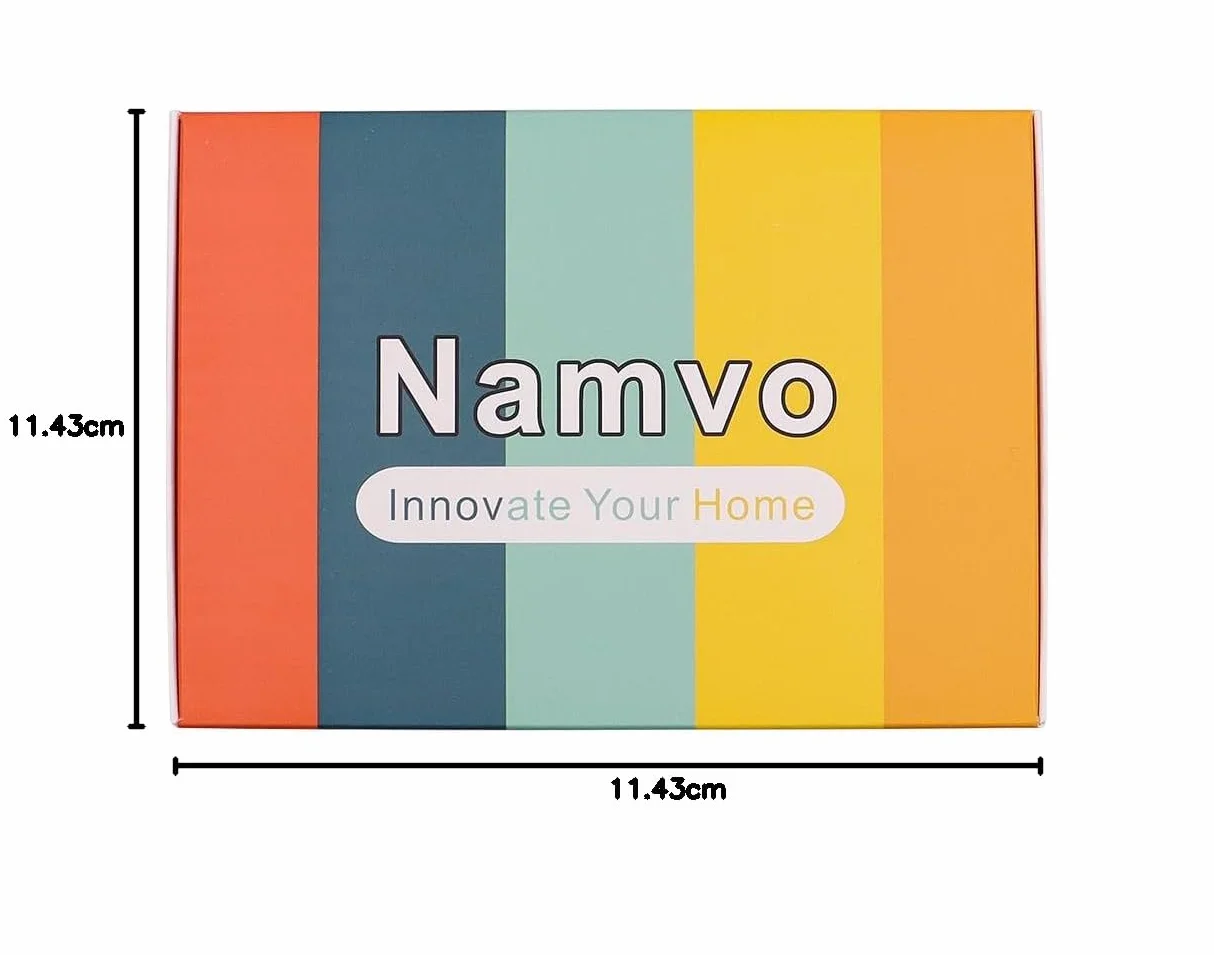 Namvo FUTURE G5 Juego de 3 aletas de plástico para tabla de surf negro