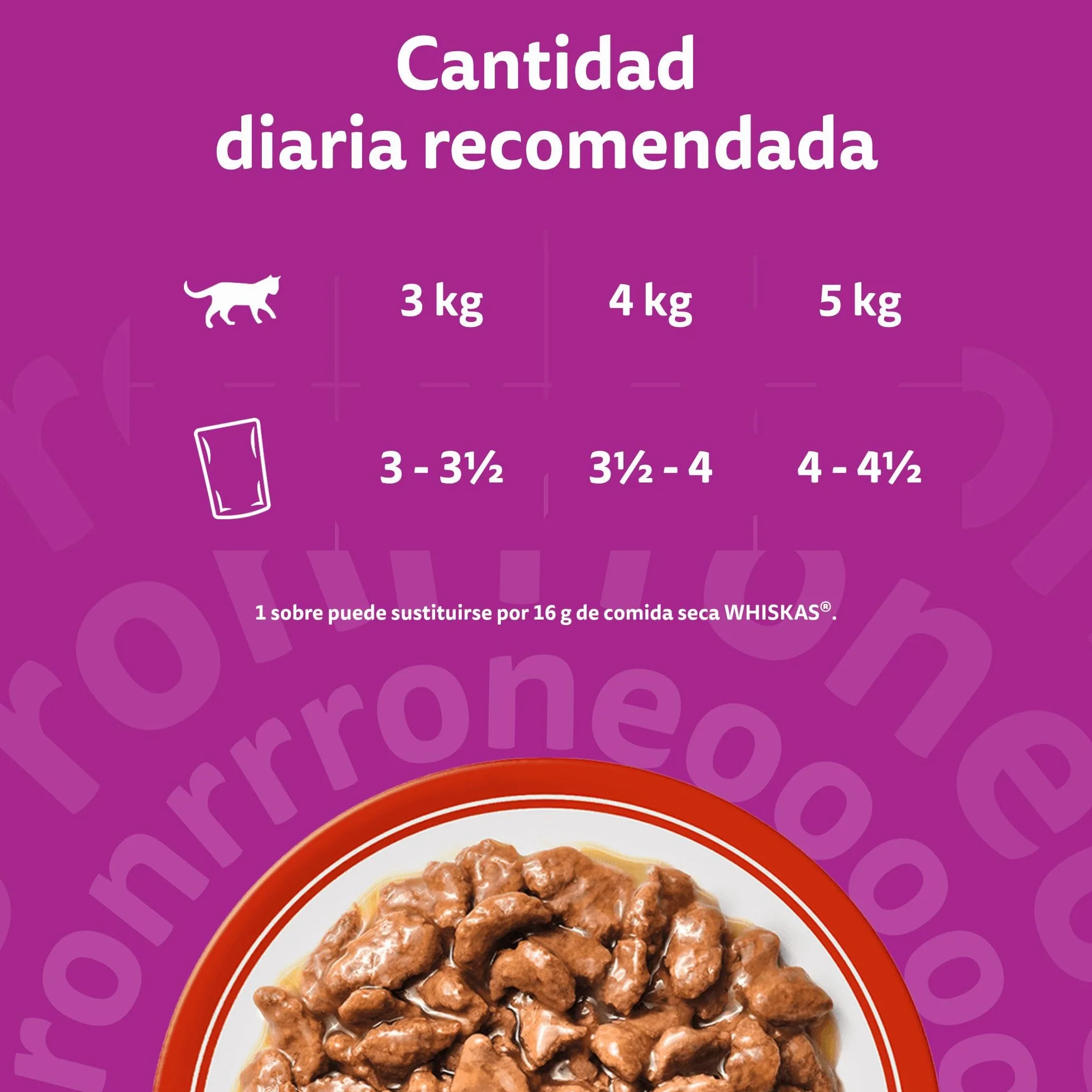WHISKAS Duo Comida húmeda en Salsa Gatos Adultos Comb. Clásicas - 4 x 12 bolsitas x 85g