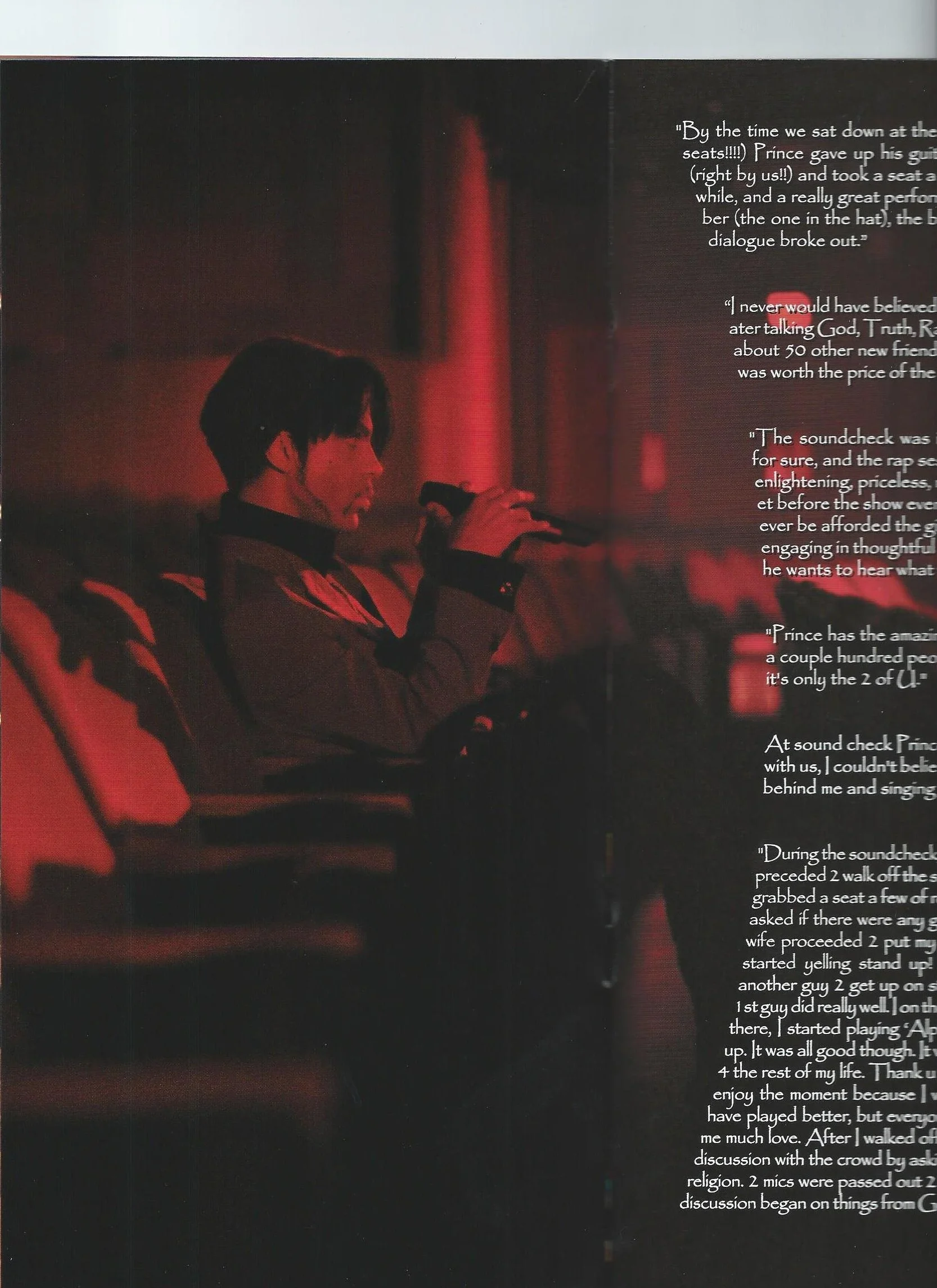 One Nite Alone Live