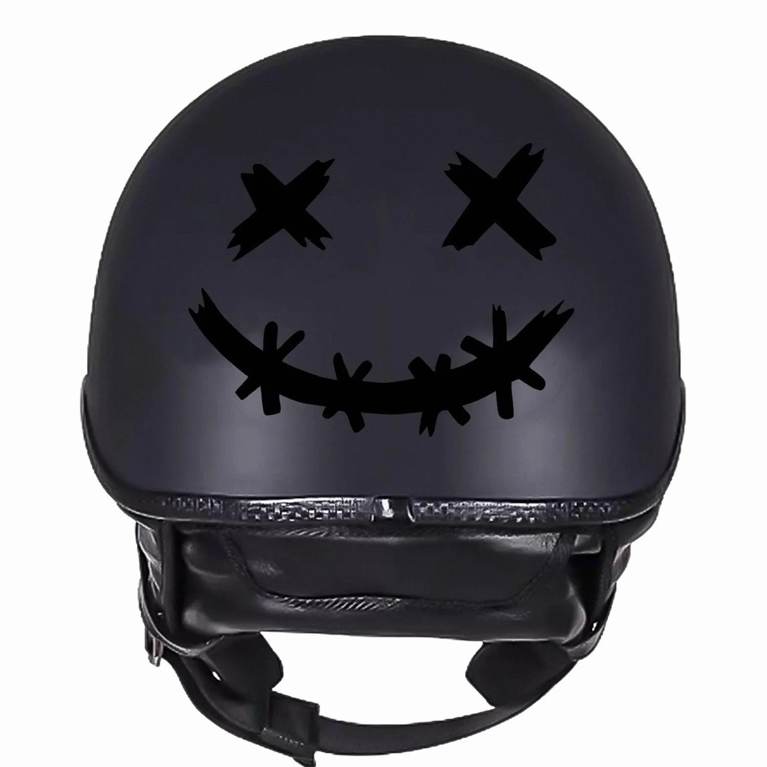 Pegatinas Impermeables Decorativas con Cara Sonriente para Autos, Coches y Bicicletas