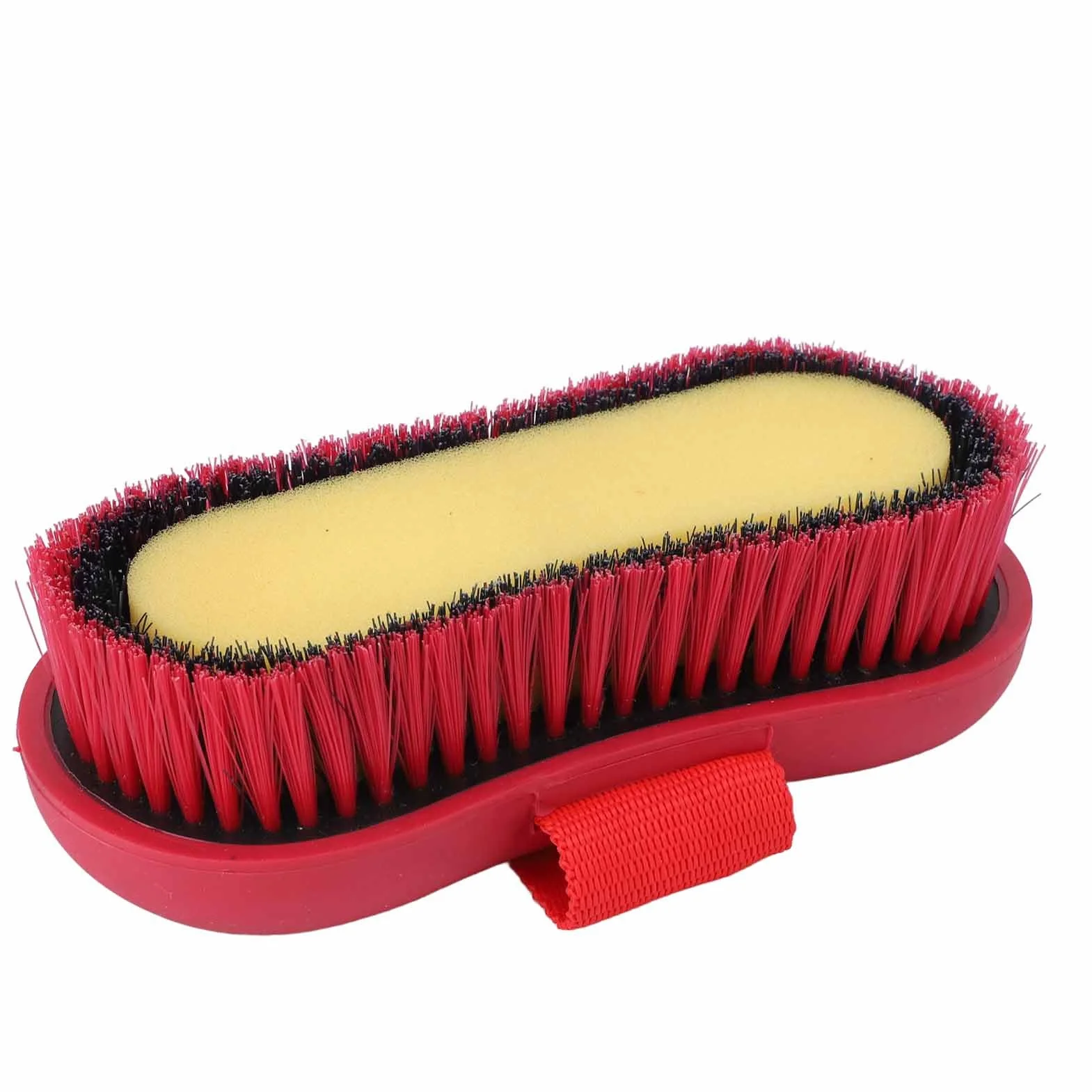 Cepillo de Aseo para Caballos, Esponja de Limpieza Corporal con Agarre Ergonómico para Baño y Cuidado de Mascotas y Hogar