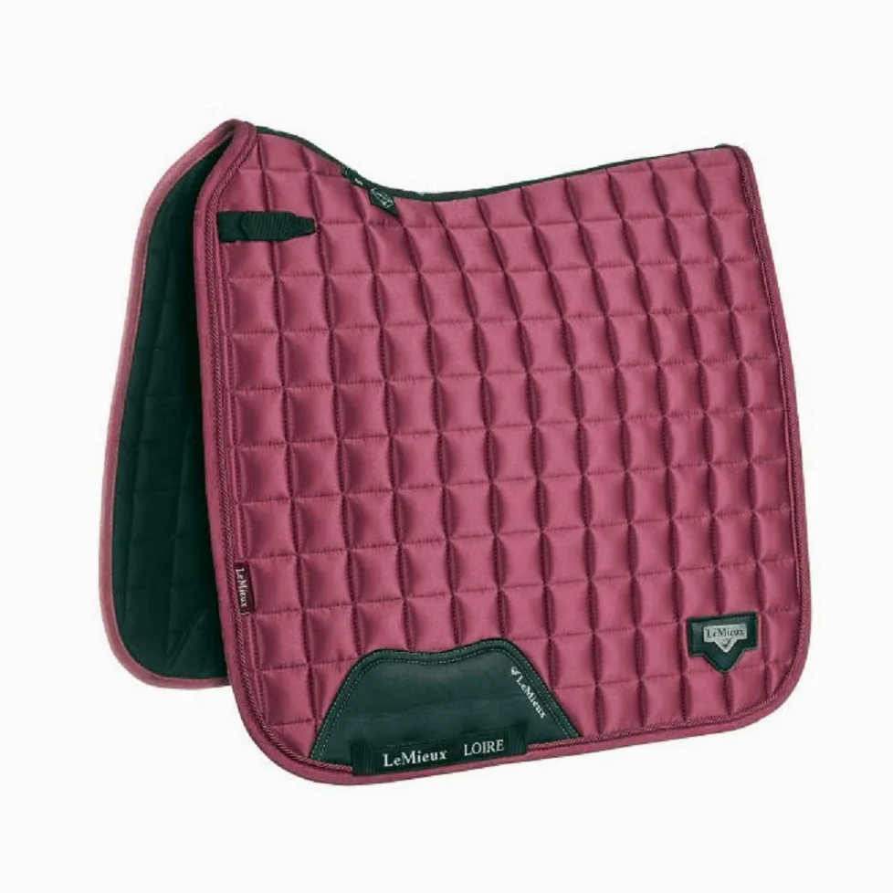 LeMieux Loire Classic Satin Dressage Square Hunter - Saddle Pad Unisex Adulto