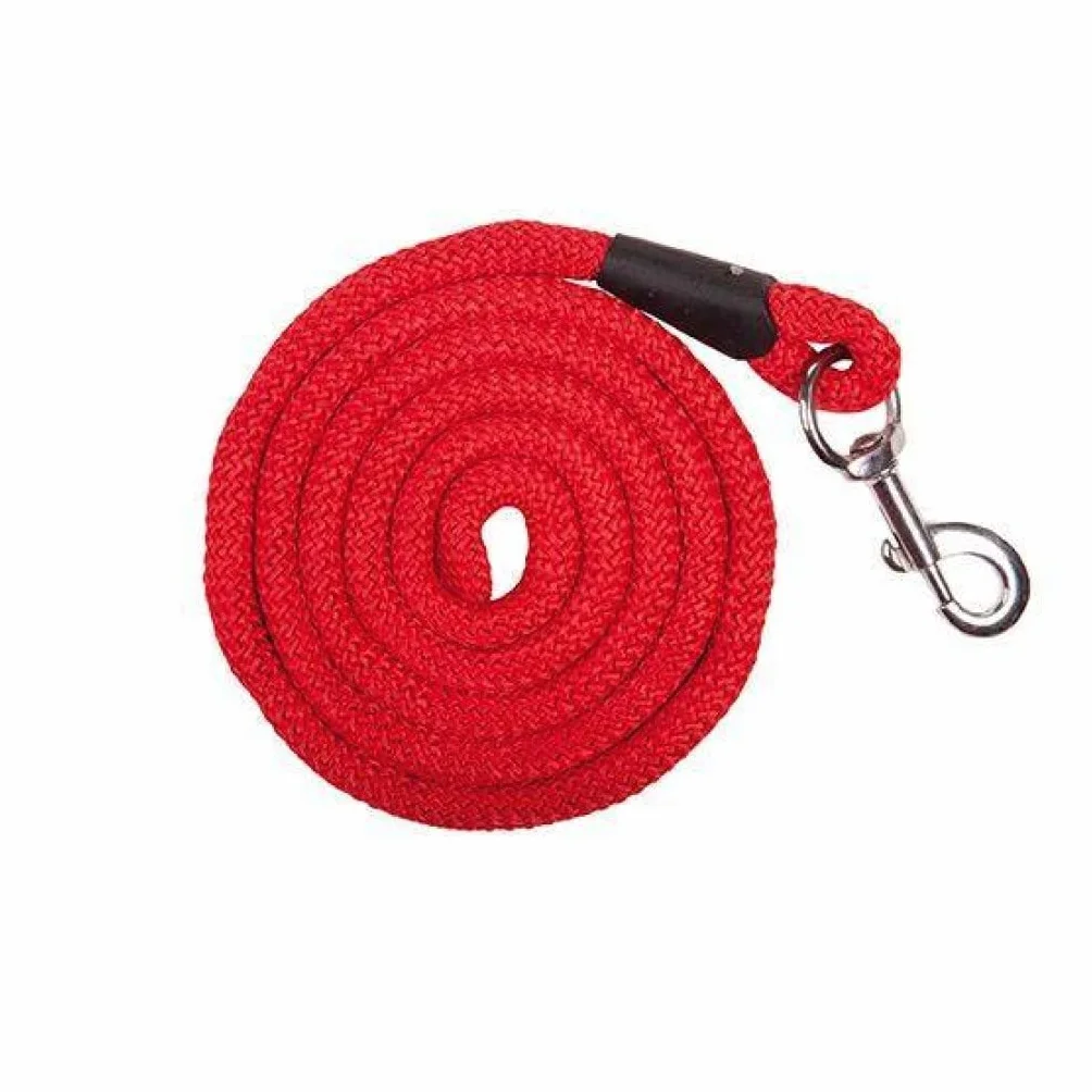 HKM Aachen Ramal con mosquetón Marrón 180 cm