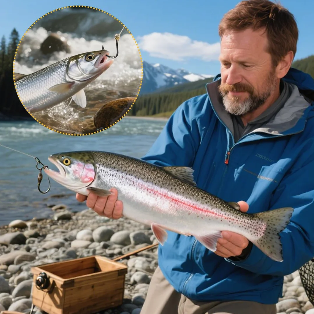 Kit de Pesca de Supervivencia 3 Pack, Compacto Básico con Cebo para Gambas y Accesorios