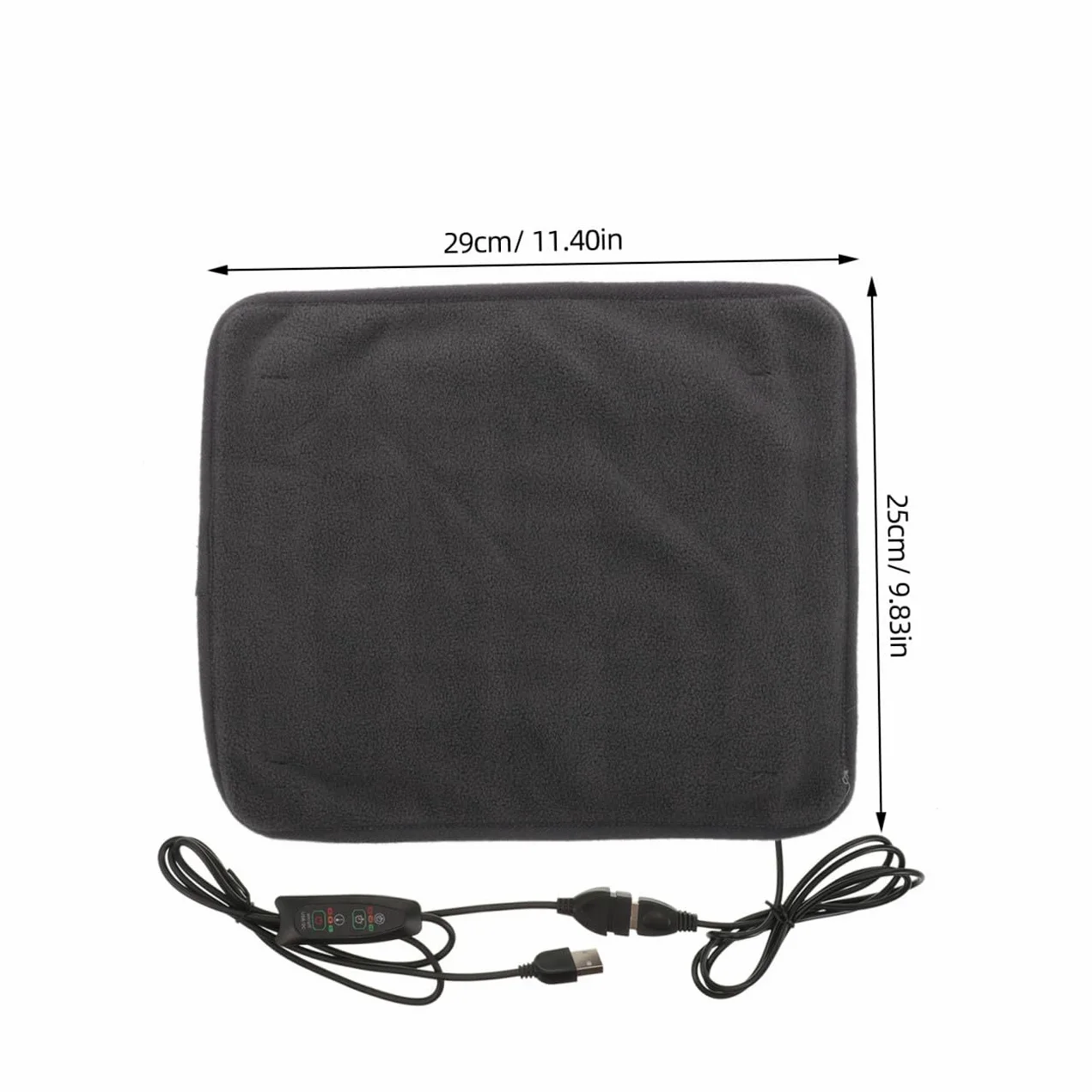 Almohadilla Térmica USB para Mascotas Manta Cálida para Perros Pequeños y Gatos Control De Temperatura para Dormitorios De Invierno
