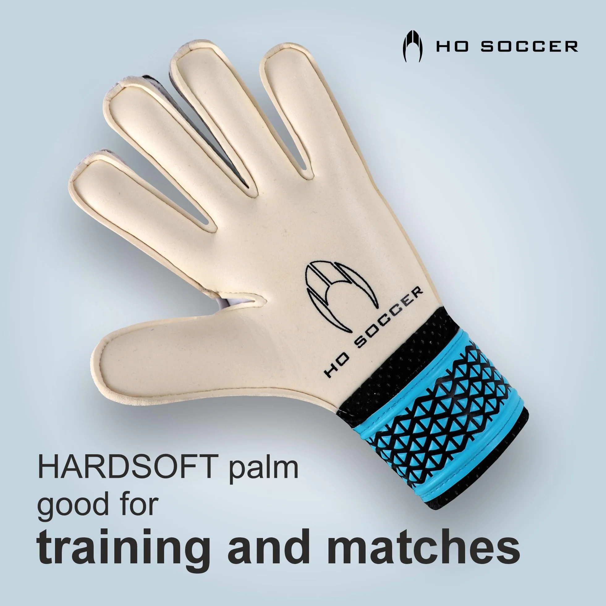 Ho Soccer Trainer Arena Blue Guantes de Portero Azul/Negro