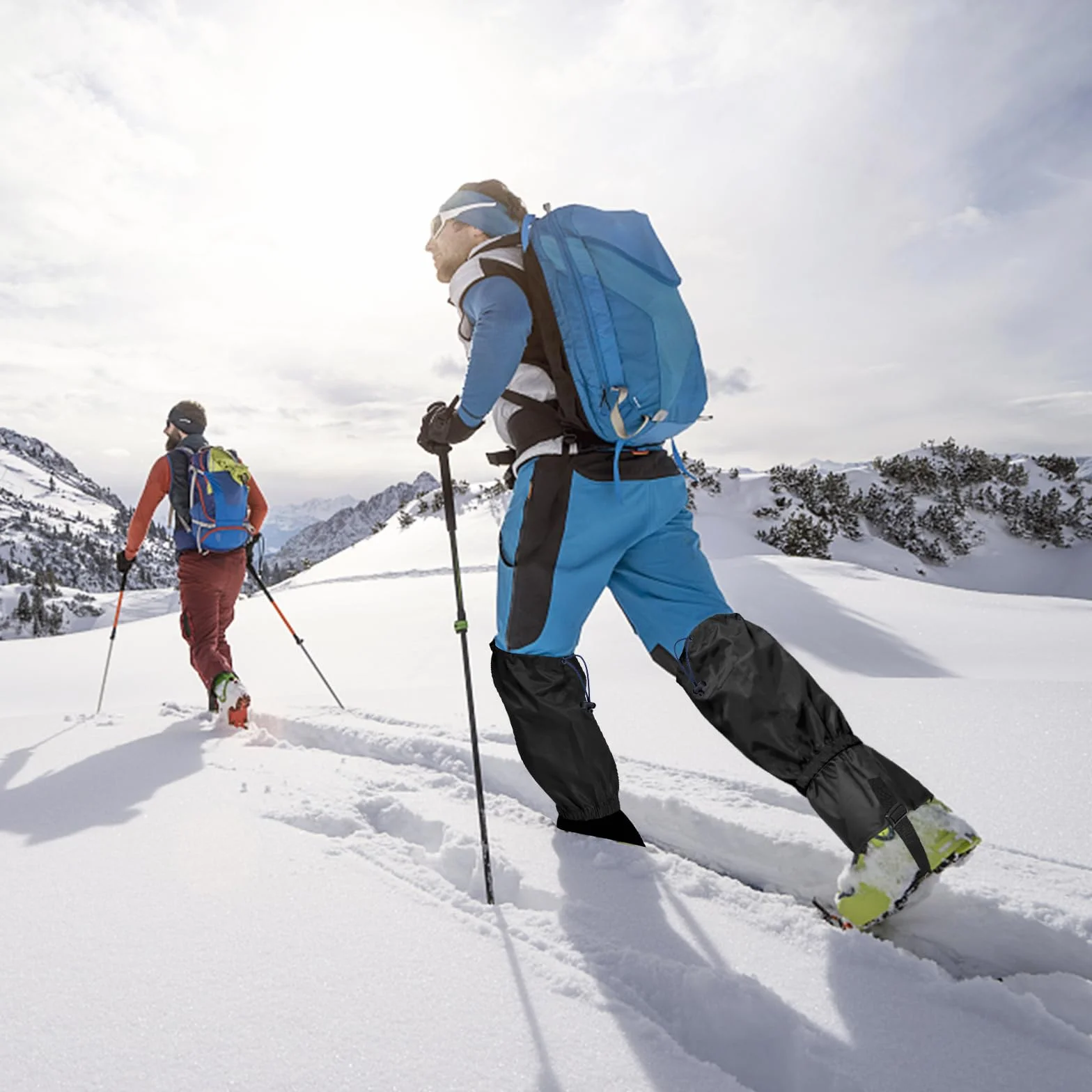 Polainas Impermeables Senderismo Nieve Caza Invierno Bicicleta Equitacion Hombre Mujer
