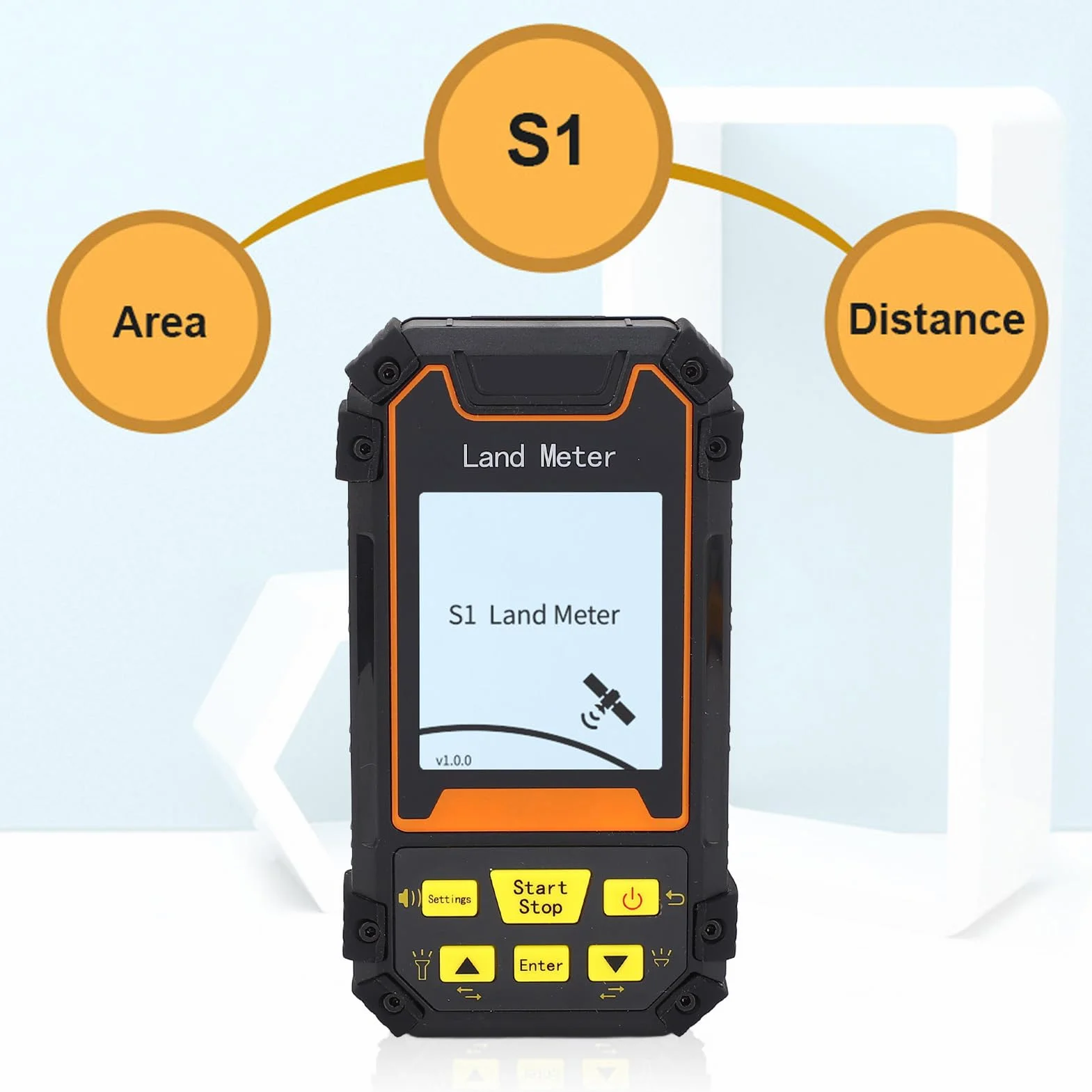 GPS de Mano para Topografía Equipo de Medición de Alta Precisión Portátil