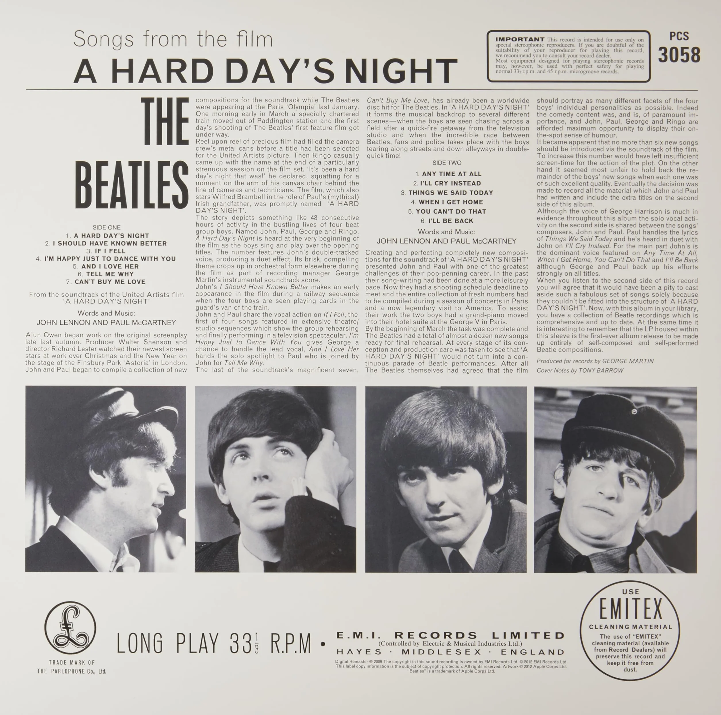 a hard day's night