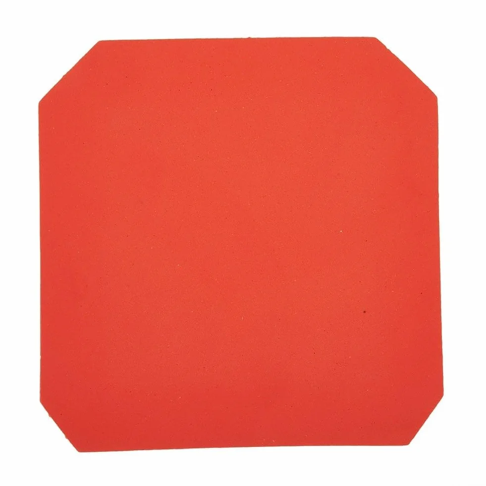 Goma de tenis de mesa esponja dura 2,0-2,2 mm 39 grados ataque rápido negro rojo