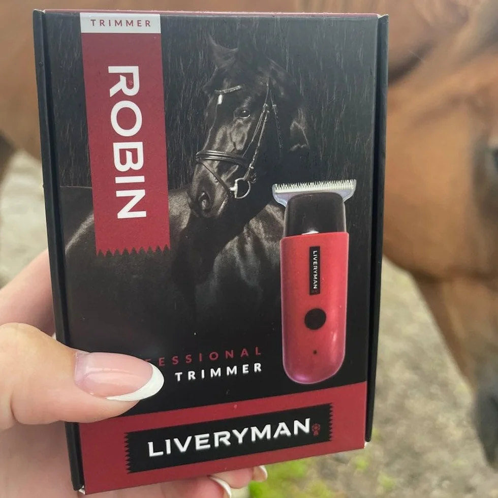 Liveryman Cortadora de Pelo Robin, Recortadora Ligera, Ideal para Cabeza, Oreja, Cara y Cuerpo, Silenciosa y con Vibraciones Mínimas, Unisex-Adultos