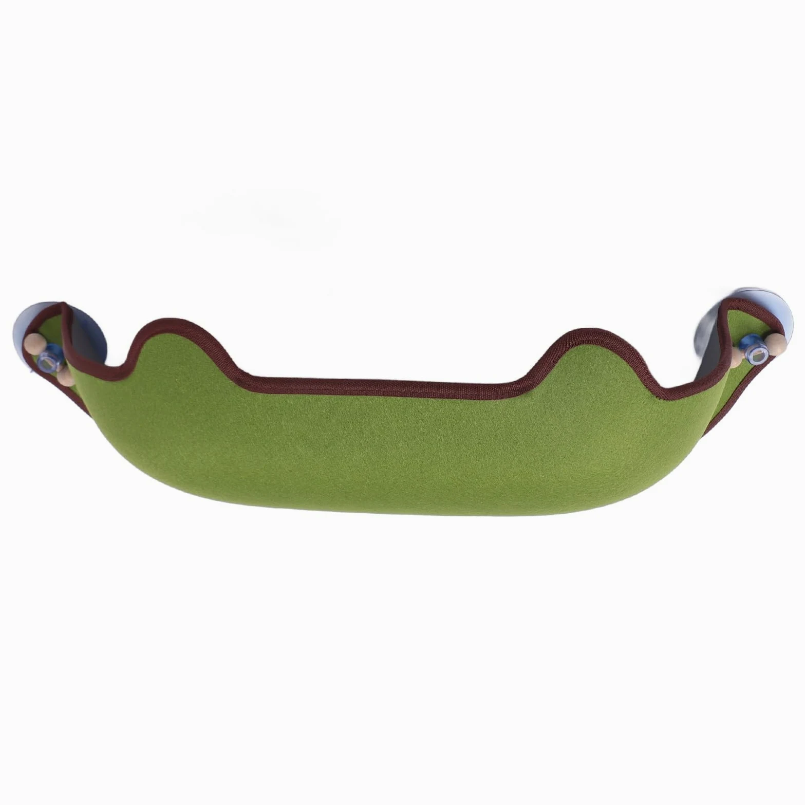 Generic Hamaca para Ventana de Gato, Cómoda y Transpirable, Percha para Ventana con Ventosa, Alfombrilla para Gatos, Fácil Limpieza para Alféizares (Green)