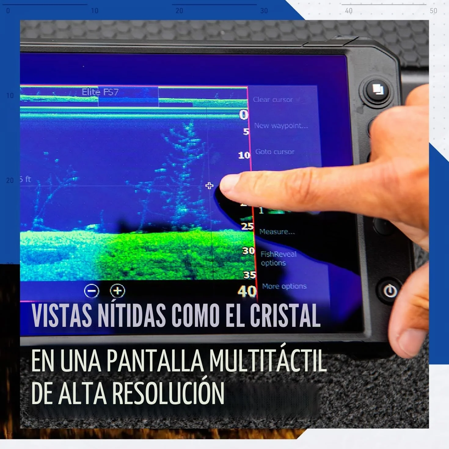 Lowrance Elite FS 9 Buscador de Peces Active Imaging 3 en 1 C-MAP Contour+