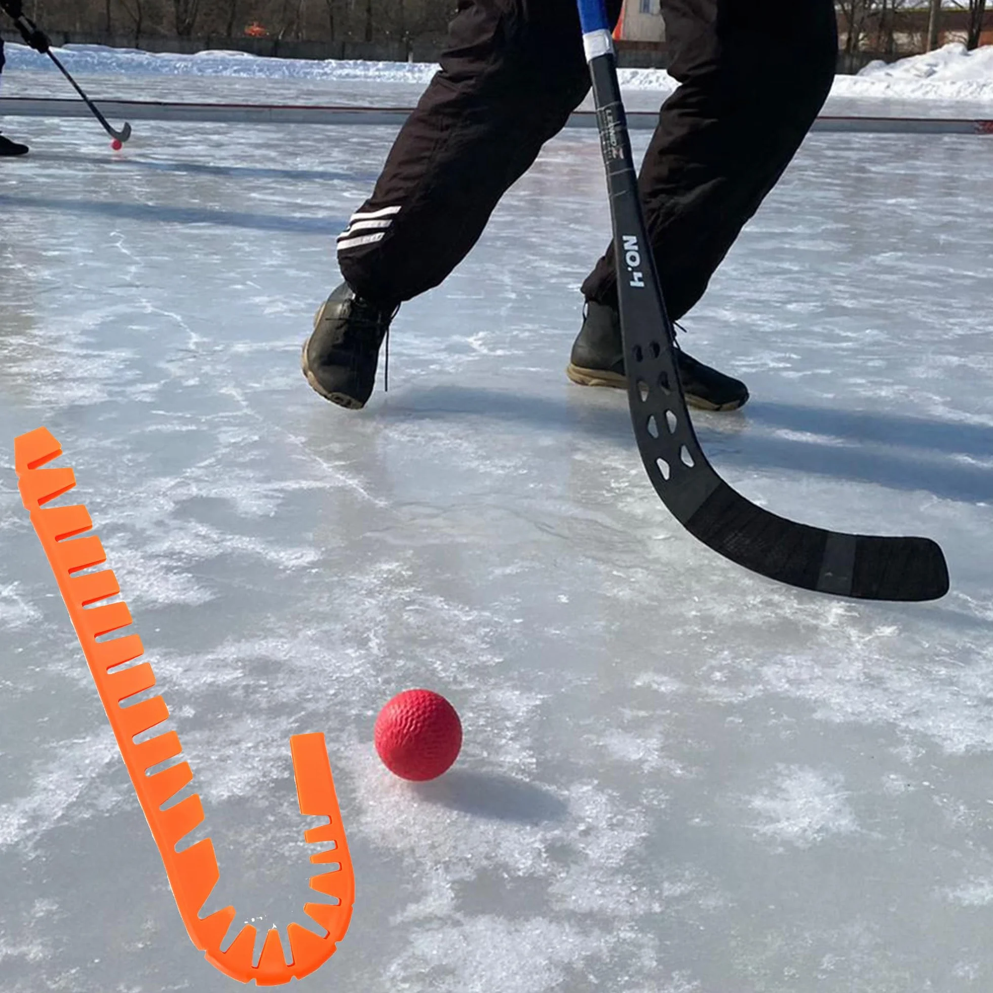 ZAHD Protectores de Bordes para Palos de Hockey Protector de Palo para Entrenamiento Fuera del Hielo Funda Ligera