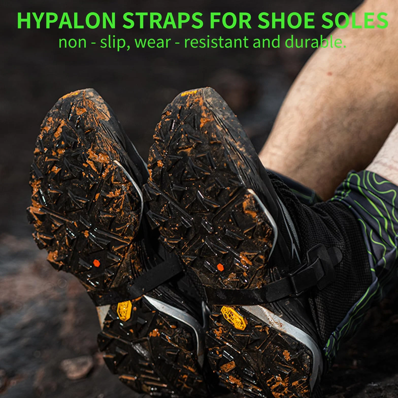Polainas Trail Low Gaiters impermeables transpirables running senderismo ajuste seguro antideslizante