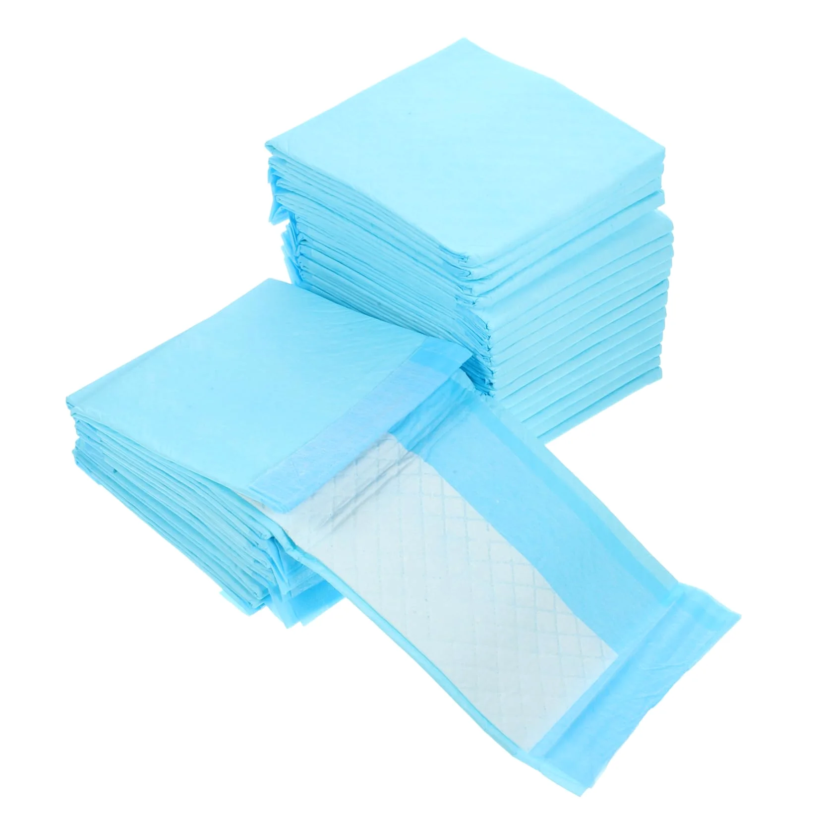 TOYANDONA Alfombrillas Sanitarias para Mascotas Absorbentes Y Resistentes Al Agua Entrenamiento para Perros Y Cachorros para Casa Y 50 Piezas*2