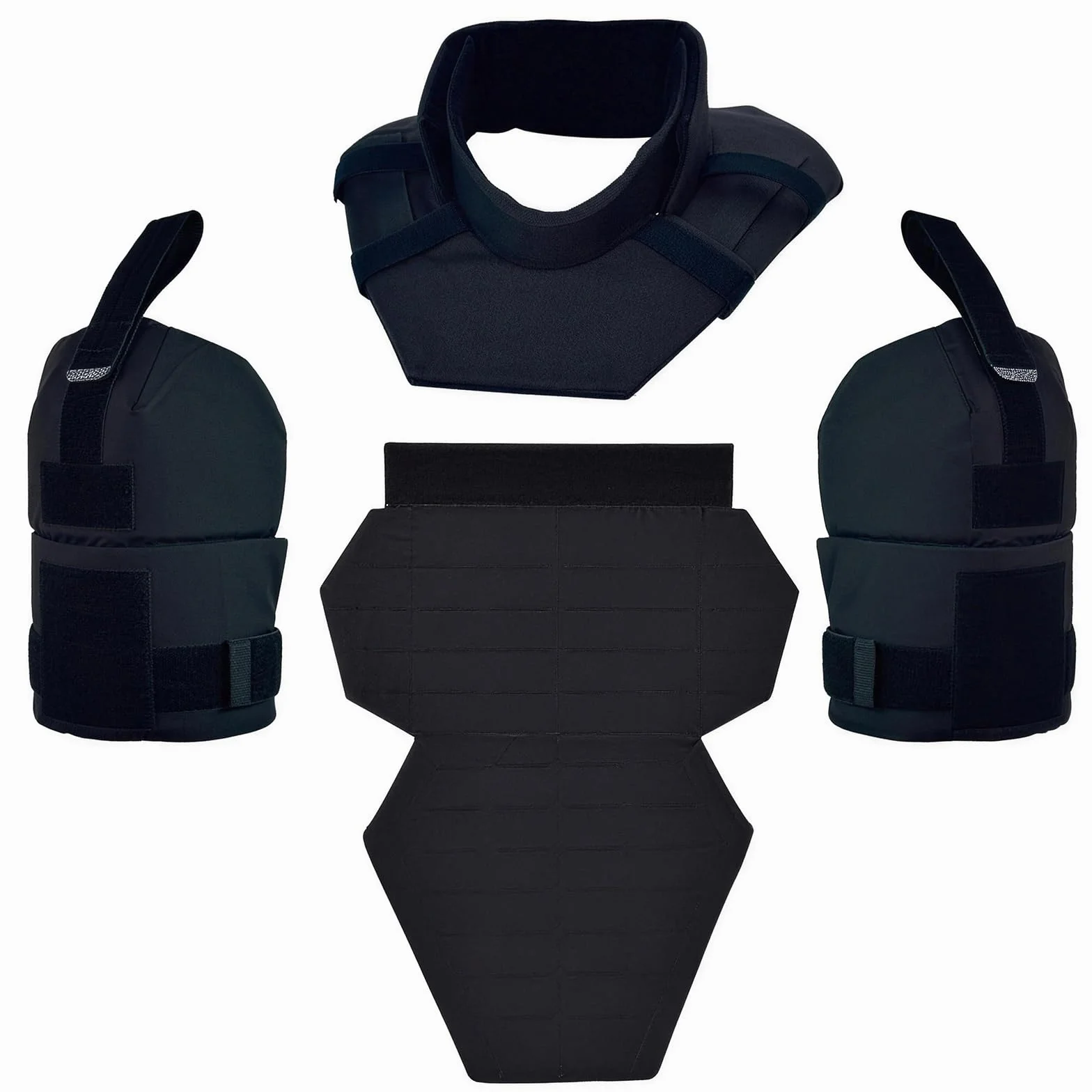 Kit de Protección 3 en 1 para Cuello, Hombros e Ingle con Almohadillas