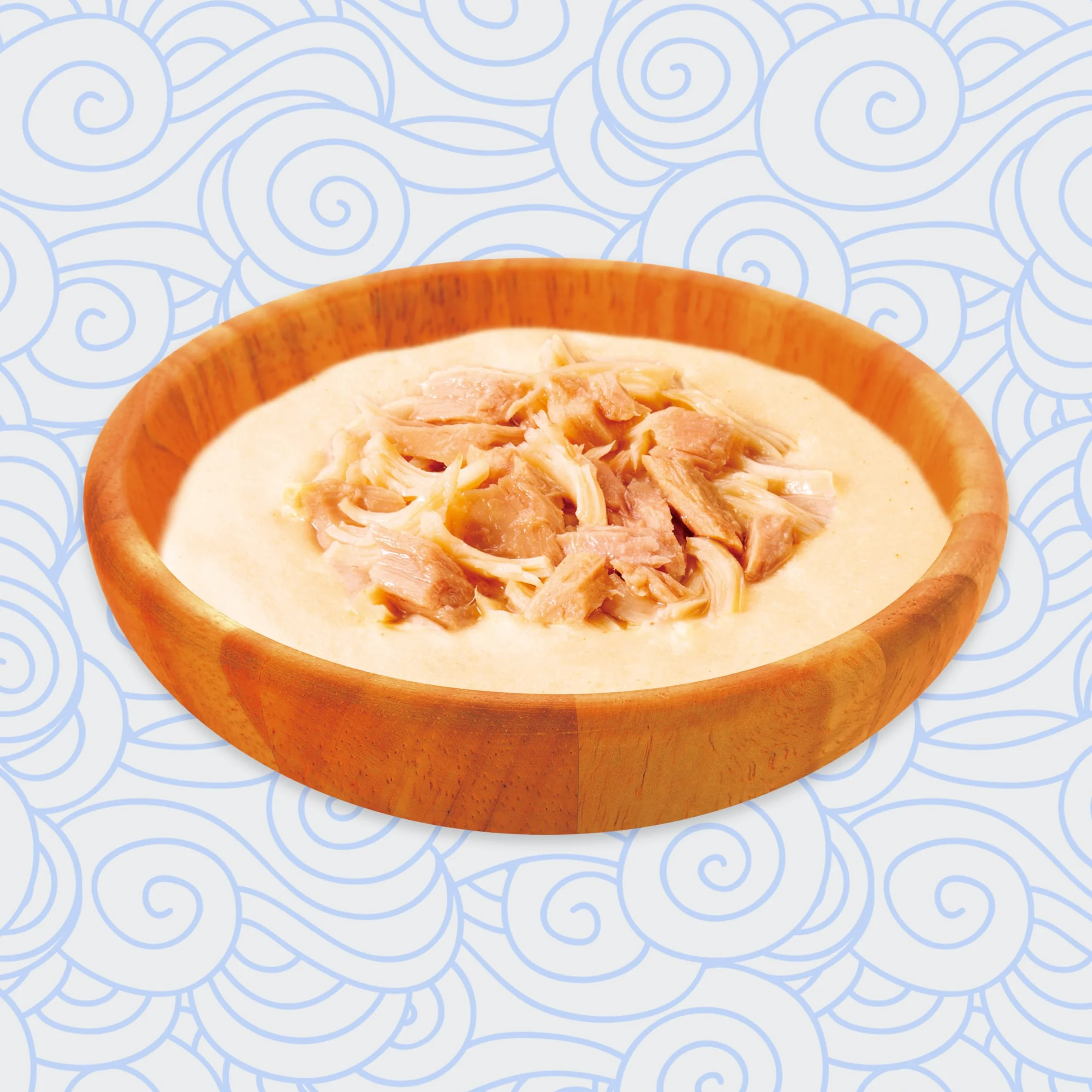 INABA Ciao Stew - Guiso Saludable para Gatos - Snacks, Receta de Pollo con Atún - Premios Ricos y Cremosos - Sin Cereales, Conservantes, Colorantes - Pocas Calorías - 40g