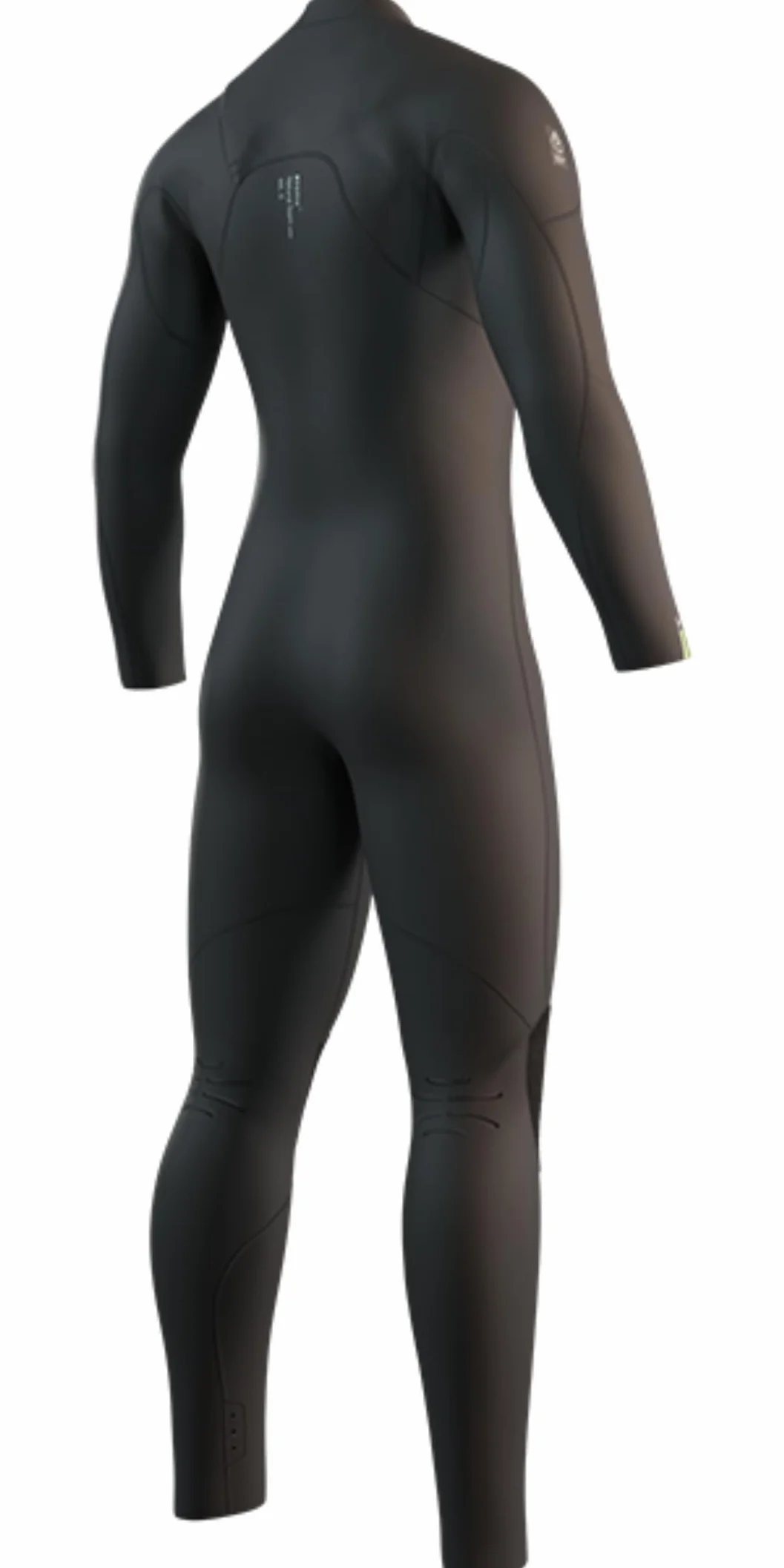 Mystic Evolve 2025 Traje de neopreno 4/3 mm cremallera pecho negro