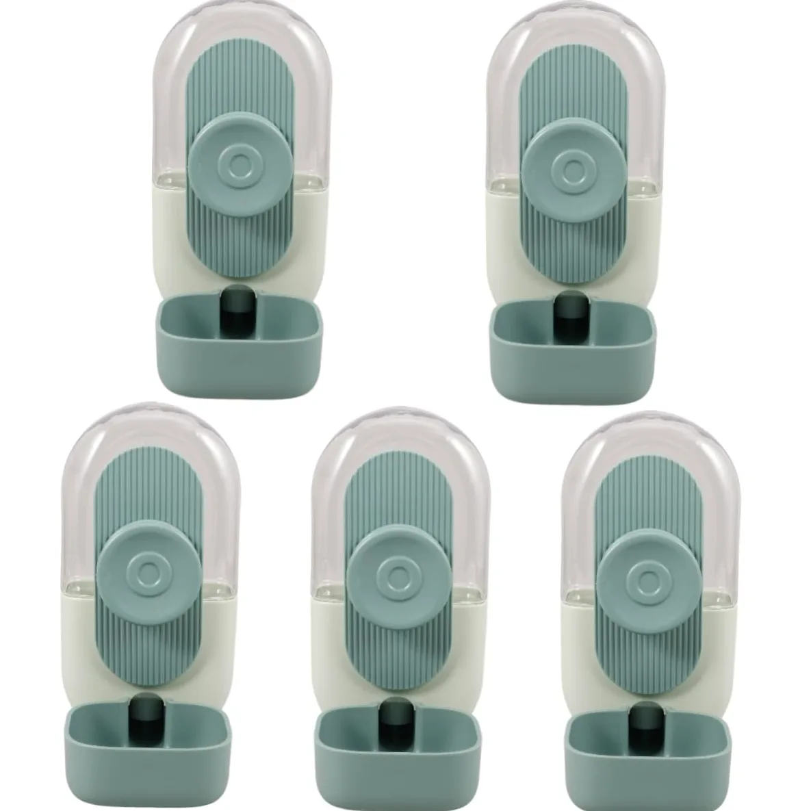 Yardwe 5 Uds Fuente De Agua para Mascotas Bebedero Automático para Mascotas Alimentador De Botella De Agua para Perros Alimentador para Gatos Alimentador De Agua para Cachorros