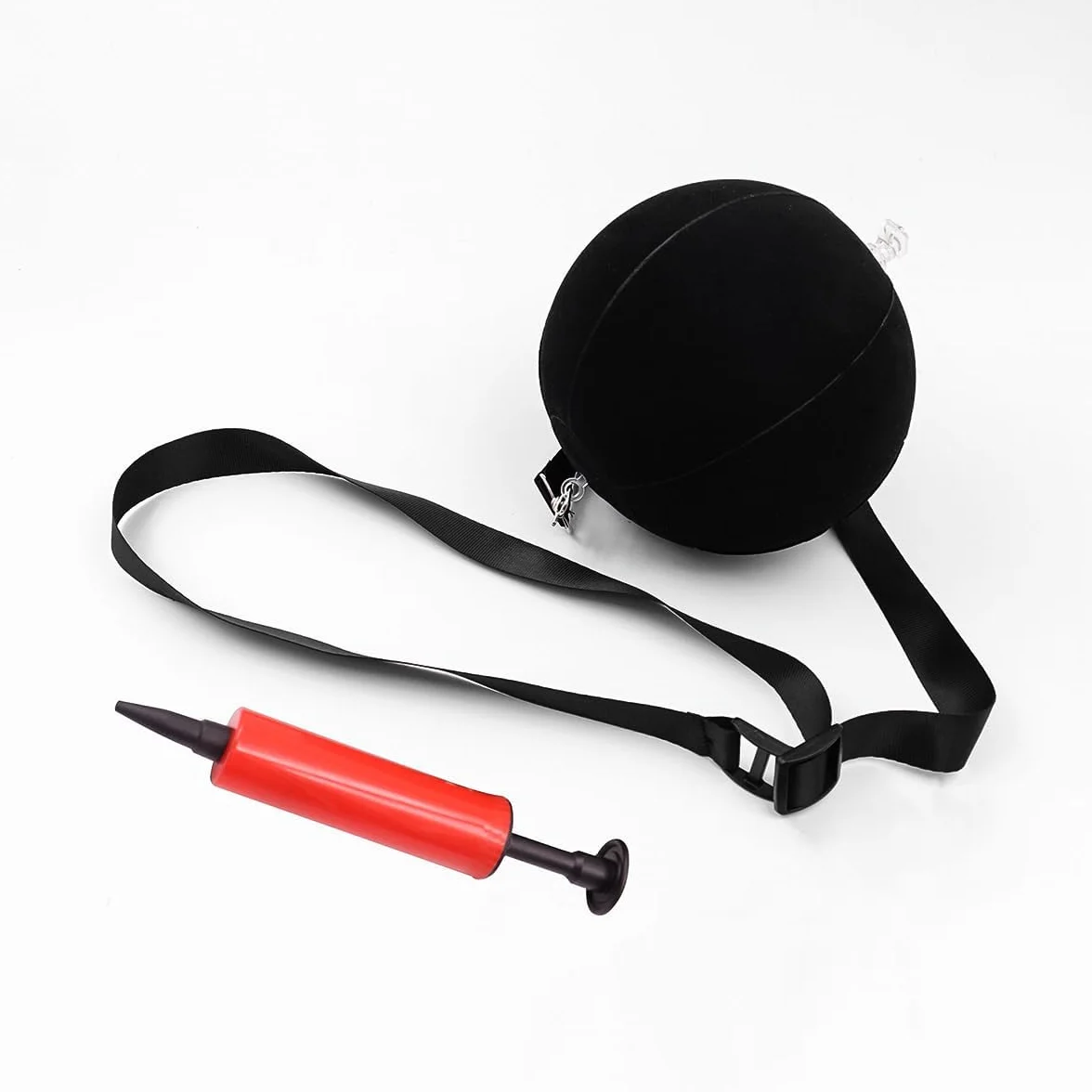 Namvo Golf Swing Training Aid Smart Ball Assist Practice Corrección de Postura Ajustable Negro