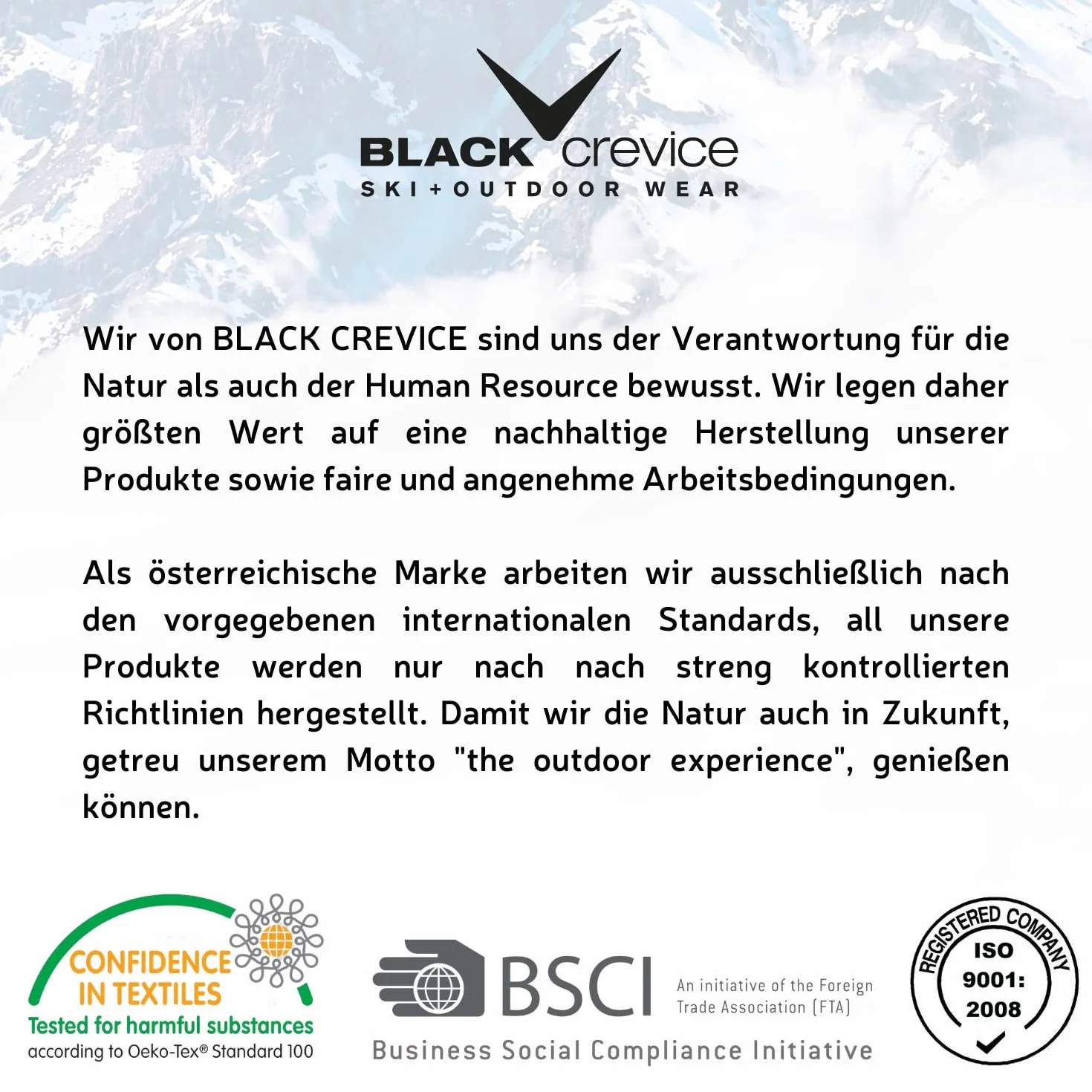 BLACK CREVICE Ischgl Casco de esquí Prueba de Golpes Transpirable Tamaño Ajustable