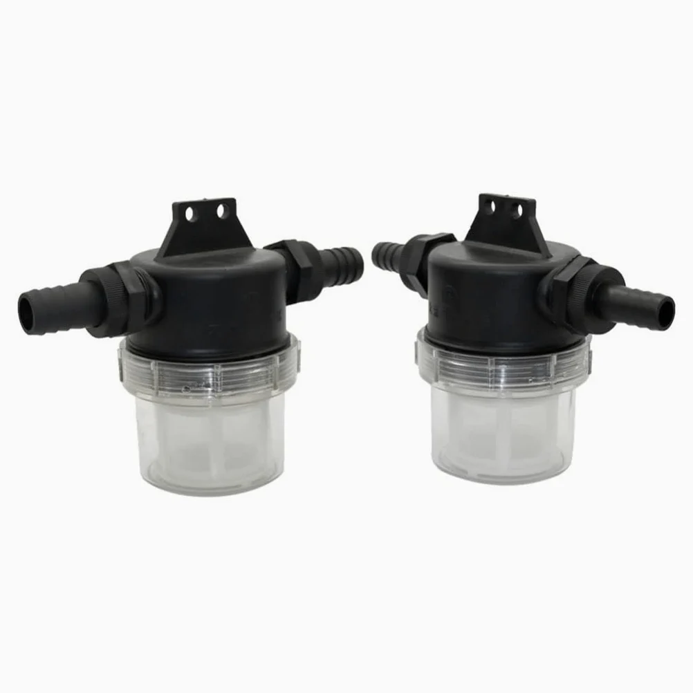 Filtro de Malla de Acero Inoxidable para Bomba, 1 Filtro de Gran caudal 20 mm, 25, Malla 40, prefiltro Transparente for tubería Agua, riego jardín(20mm)