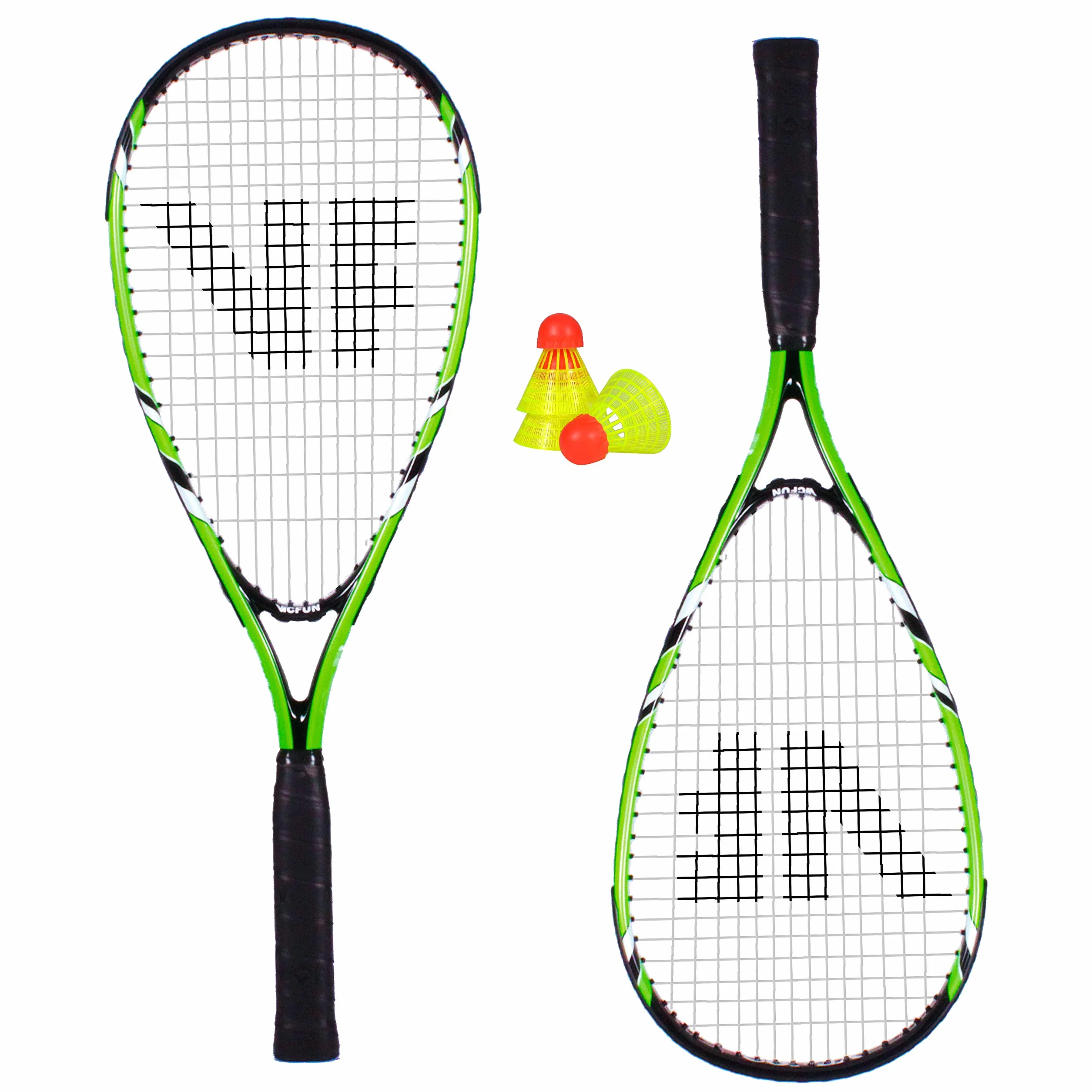 Set Speed Bádminton 100 Negro/Verde