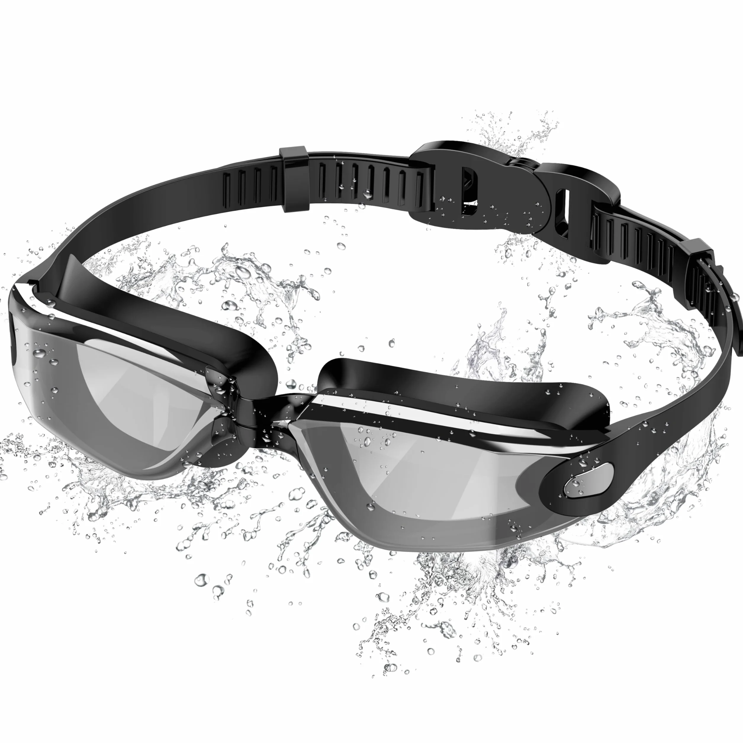 Gafas Natacion Unisex Antivaho HD Proteccion UV Impermeables Ajuste Seguro Adultos