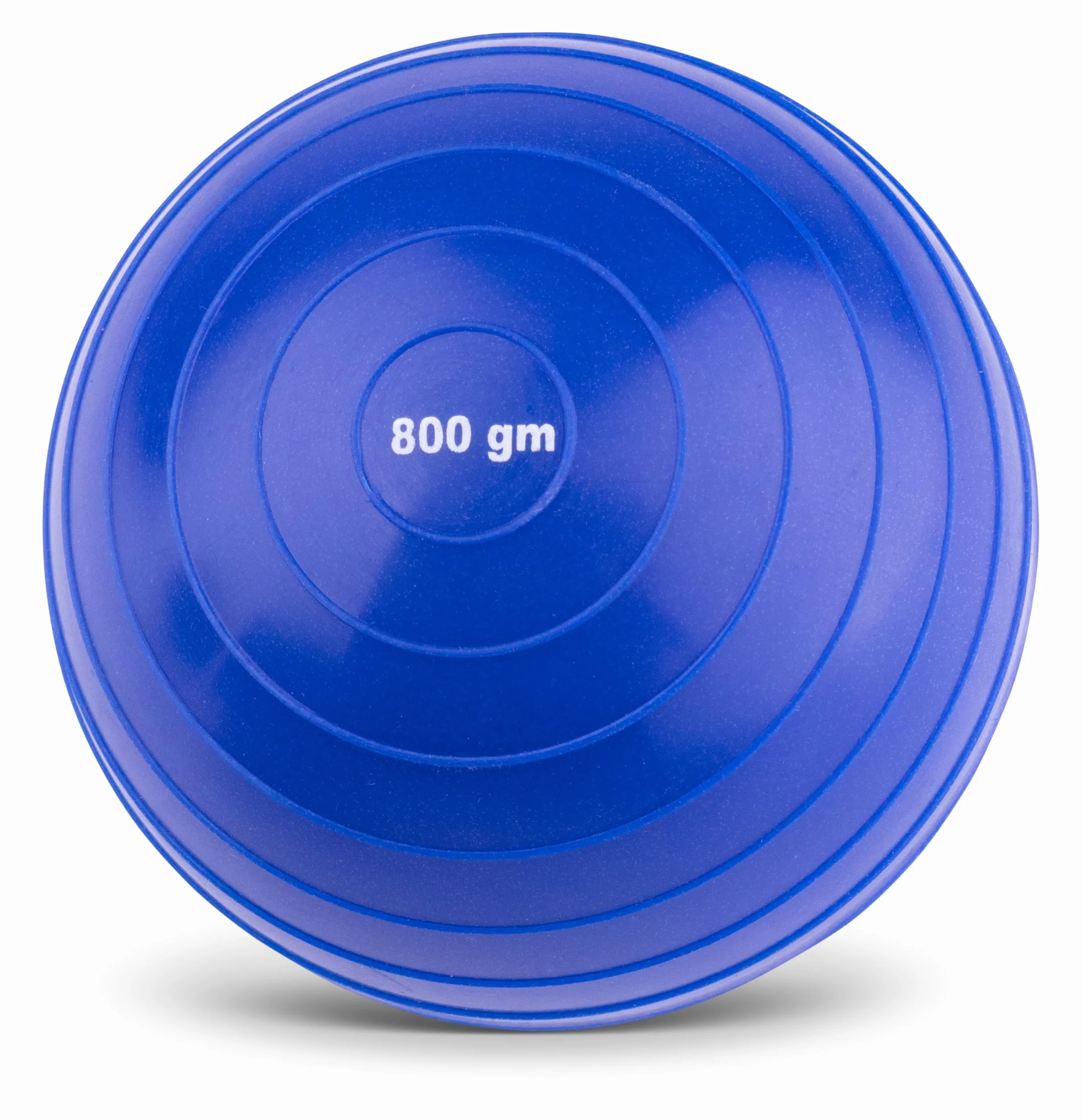HAEST Pelota para Lanzamiento de Jabalina 800 g ranurada Diámetro 90 mm Azul