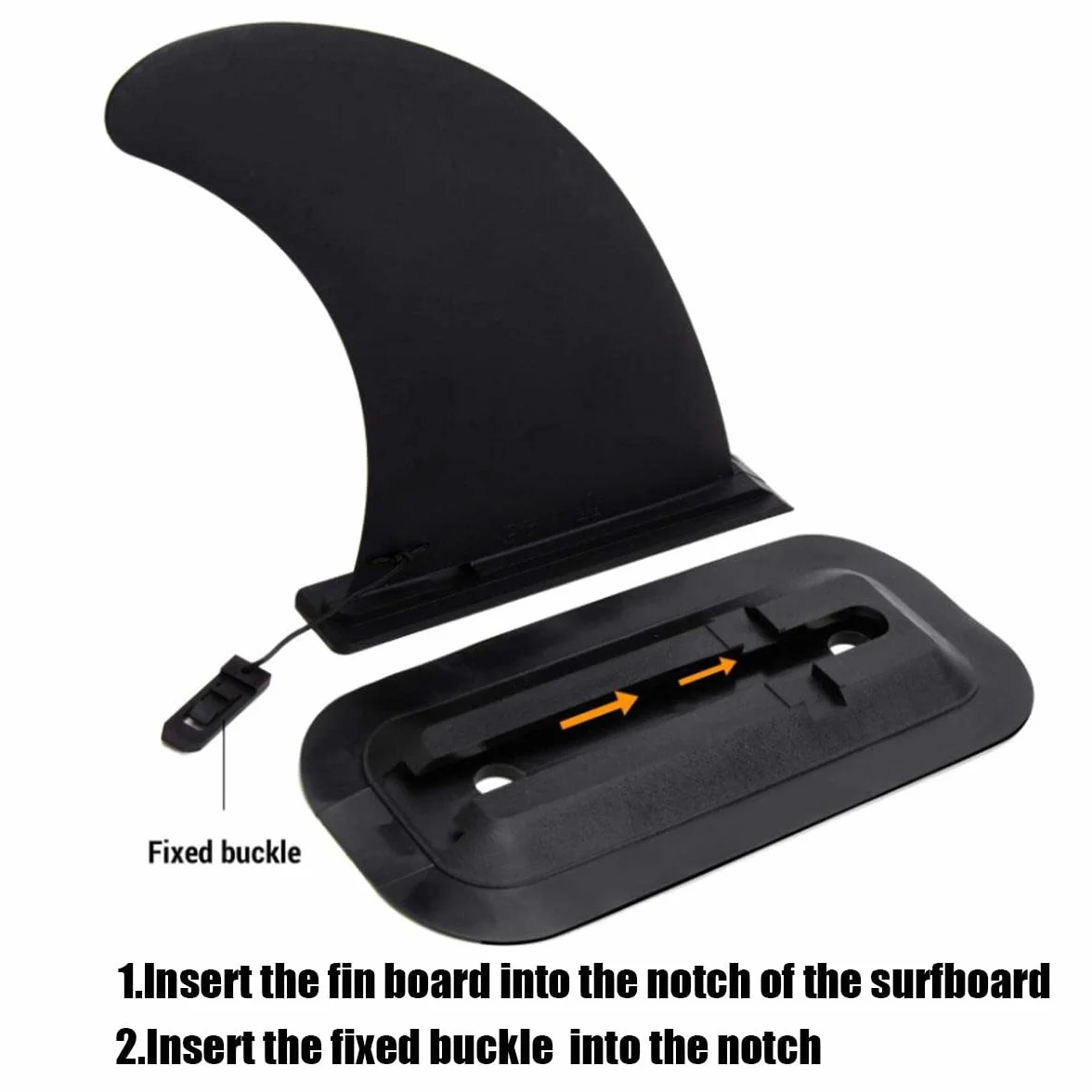 Aletas de Tabla de Surf Removible Universal Nylon Reforzado para Longboard SUP