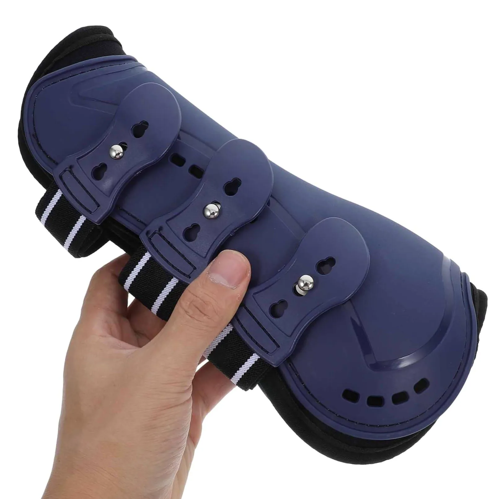Juego De 4 Protectores para Patas De Caballo Protectores para Tendones Material De PU para Una Mayor Seguridad De Las Al Montar