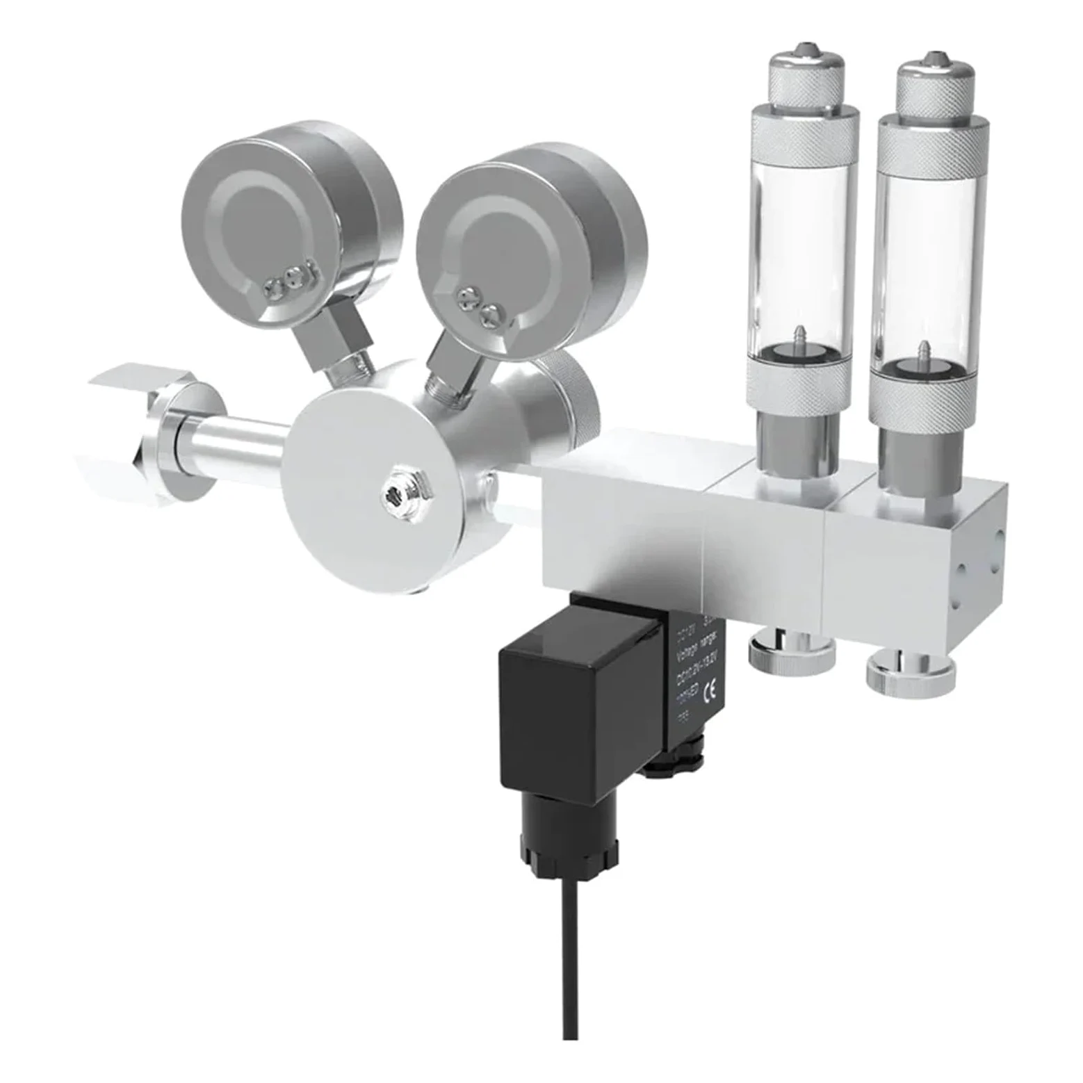 Pro Acuario CO2 regulador solenoide válvula de Cilindro Alto Accesorios Equipo de pecera Reductor de dióxido de Carbono