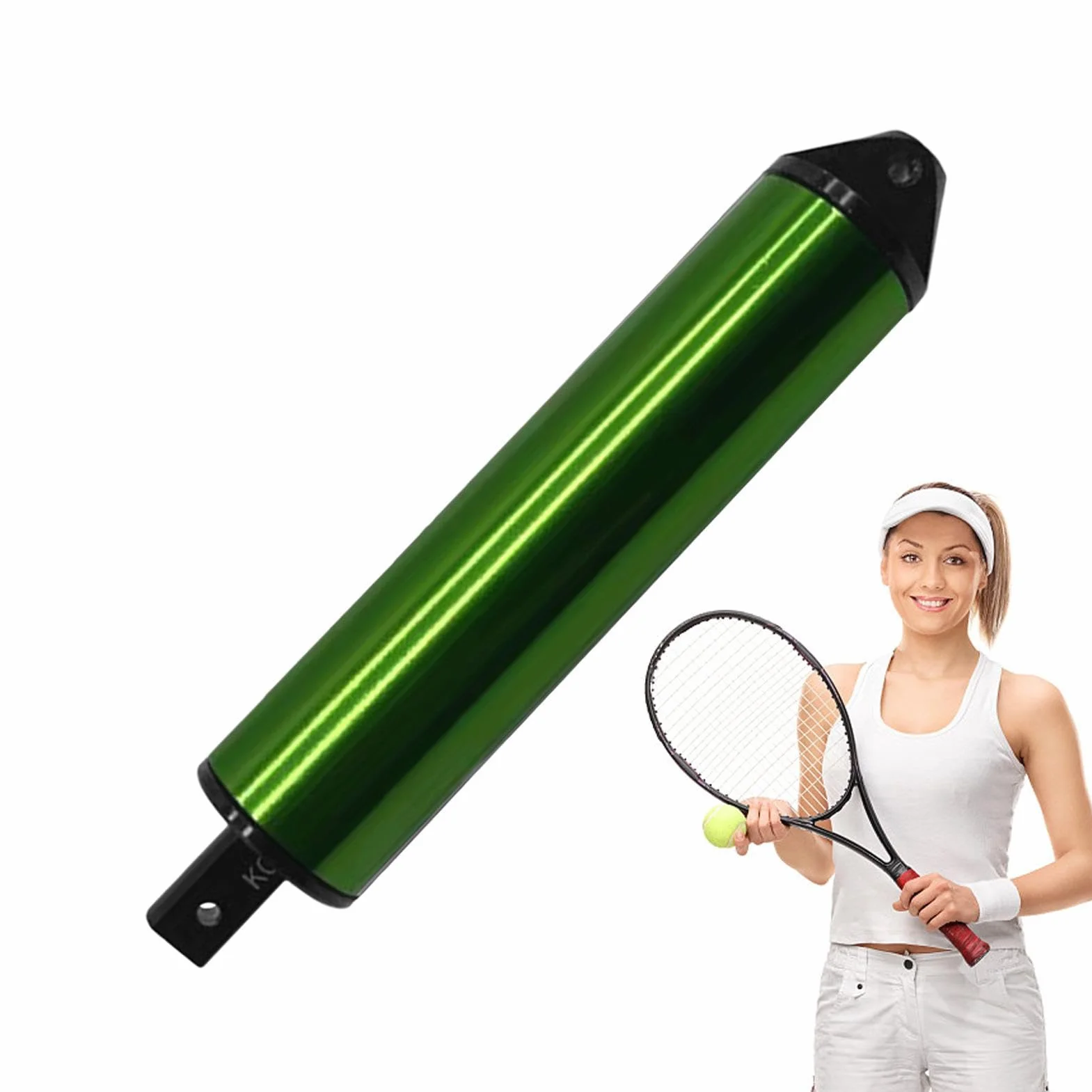 Tensionímetro para cuerdas de tenis - Calibrador de tensión para raquetas de bádminton, squash
