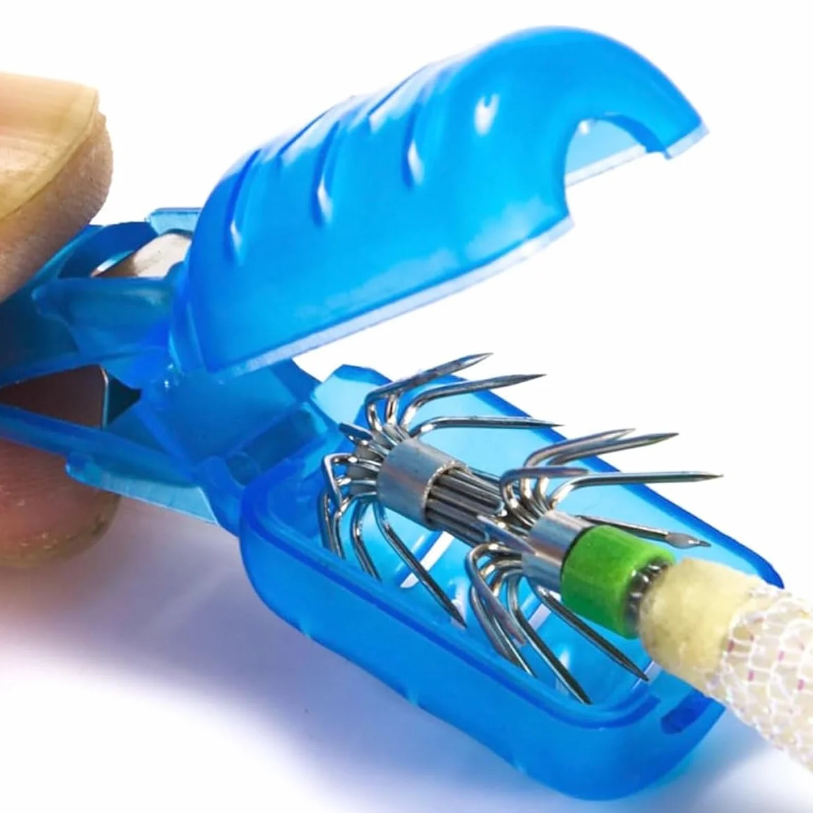 Fundas protectoras para anzuelos de pesca, tamaño pequeño 53 x 24,7 mm
