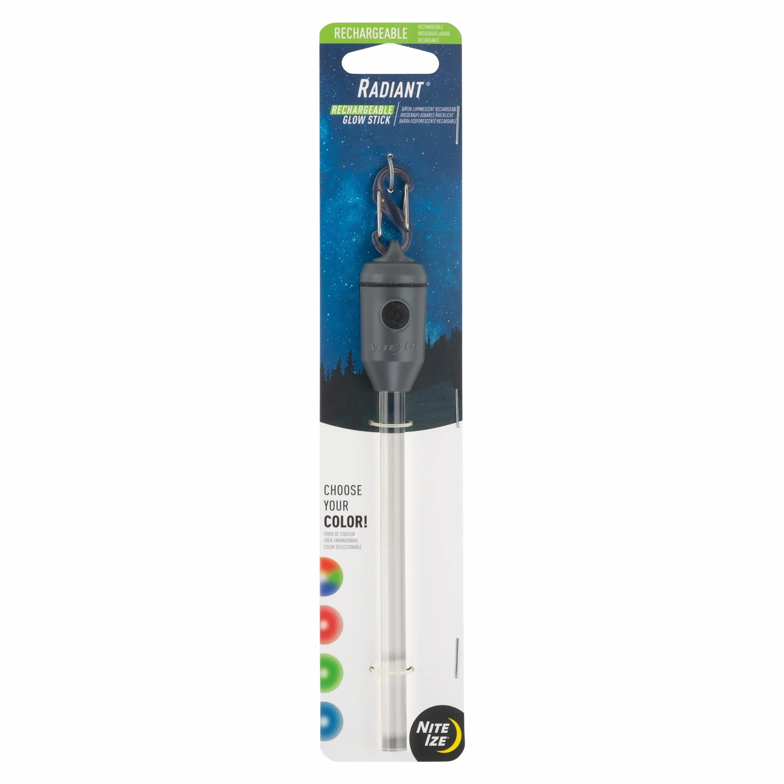 Nite Ize RGSR-07S-R3 Disc-O Select Barra luminosa reutilizable LED recargable