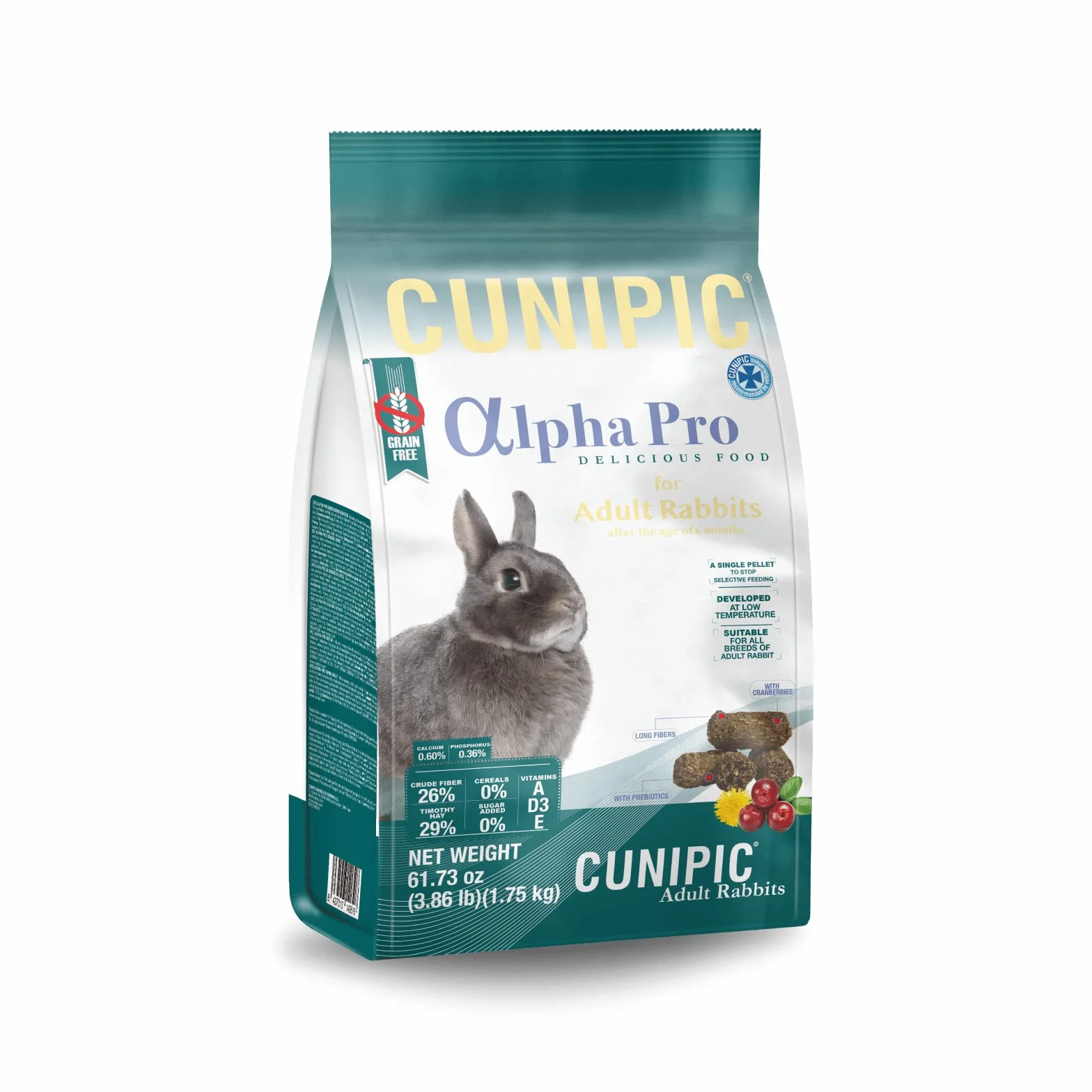Cunipic Alpha Pro para Conejos Adultos