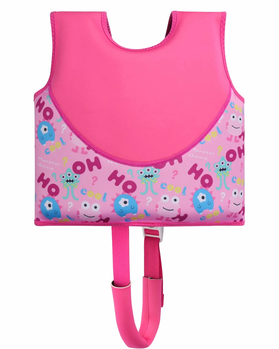 Chaleco de Natación para Niños Flotador Piscina con Correa de Seguridad Ajustable 10-25kg