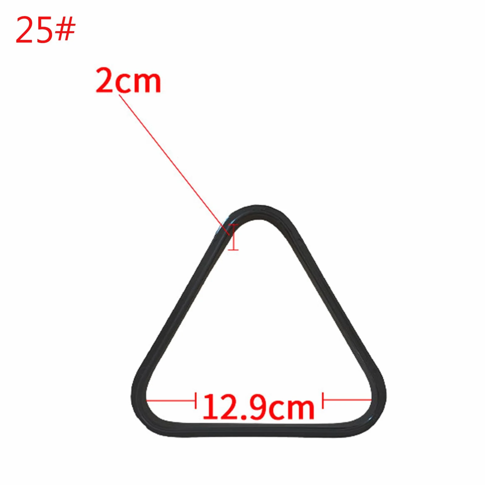 Colgante Marco Triangular para Billar, Estante Soporte Mesa de Billar