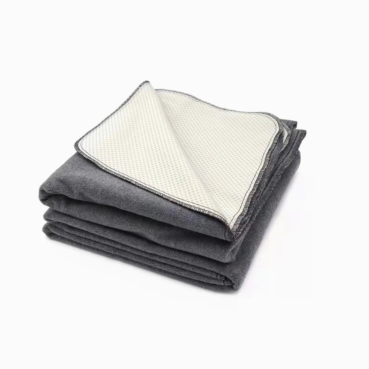 Peepeego 2 Almohadillas Antideslizantes para orina para Perros de 54 x 54 Pulgadas, Almohadillas Lavables para Cachorros con absorción rápida, Reutilizable, Alfombra Impermeable para Entrenamiento,